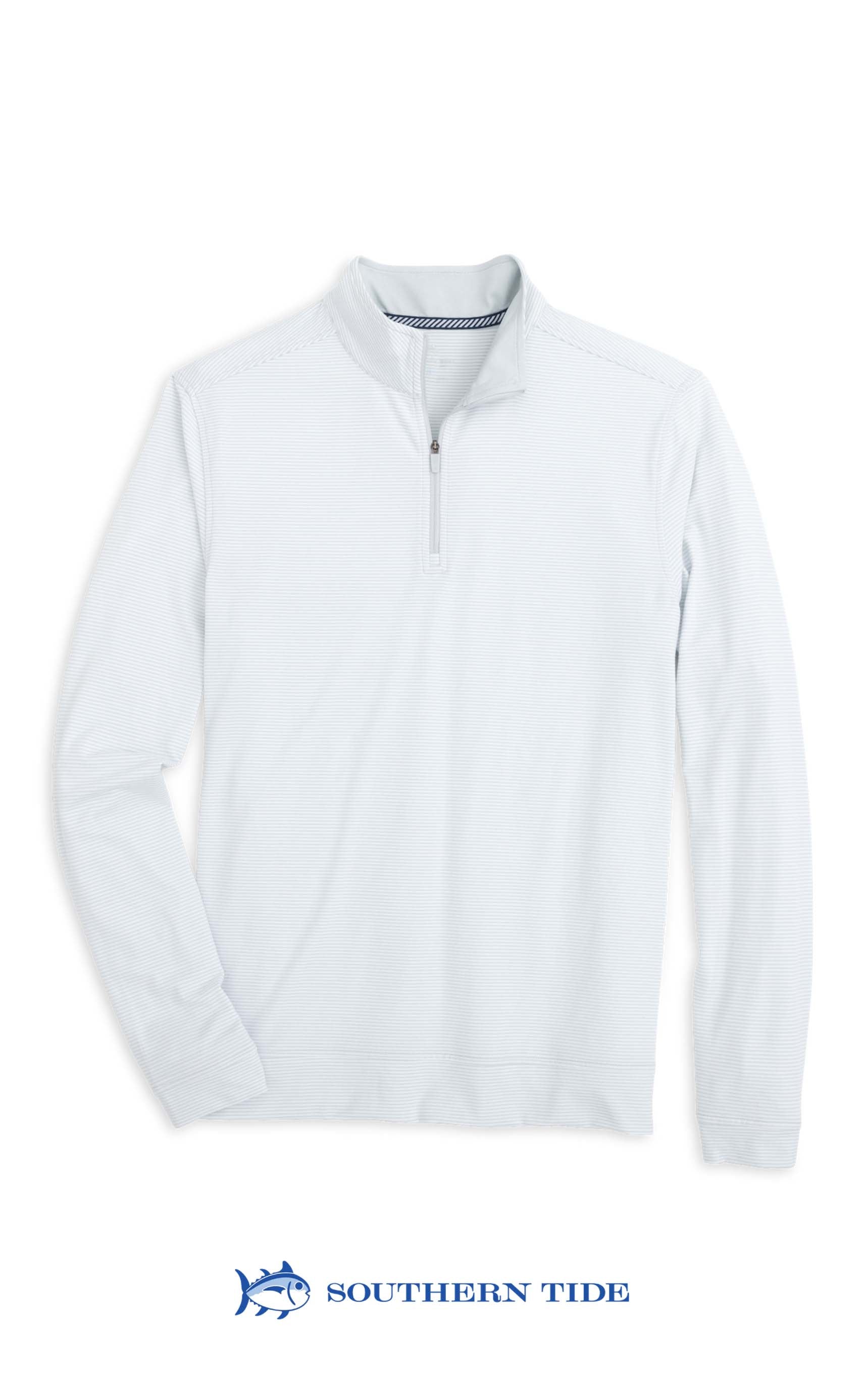 Southern Tide Cruiser Micro-Stripe Hthr Qzip