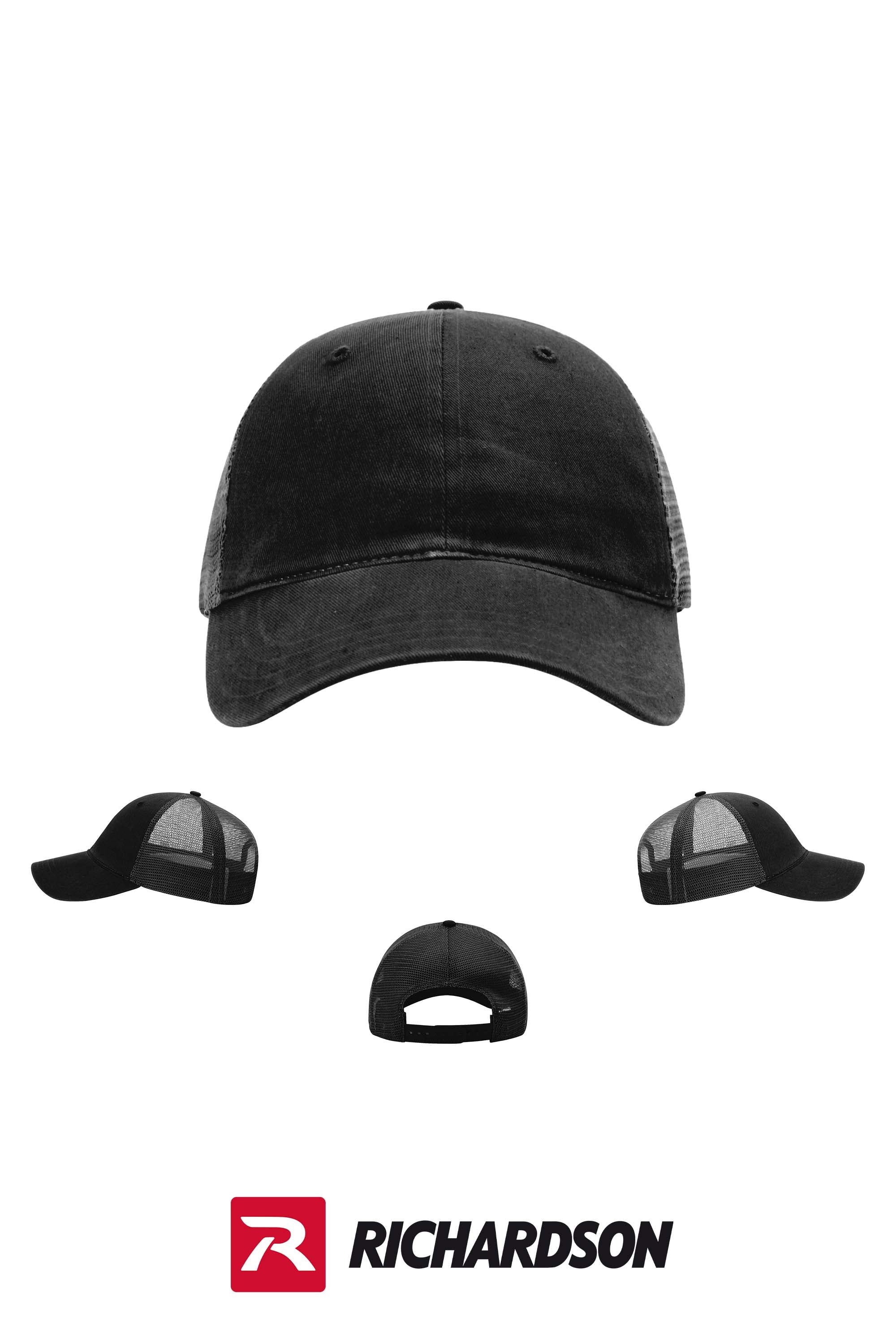 Richardson 111 Garment Washed Trucker