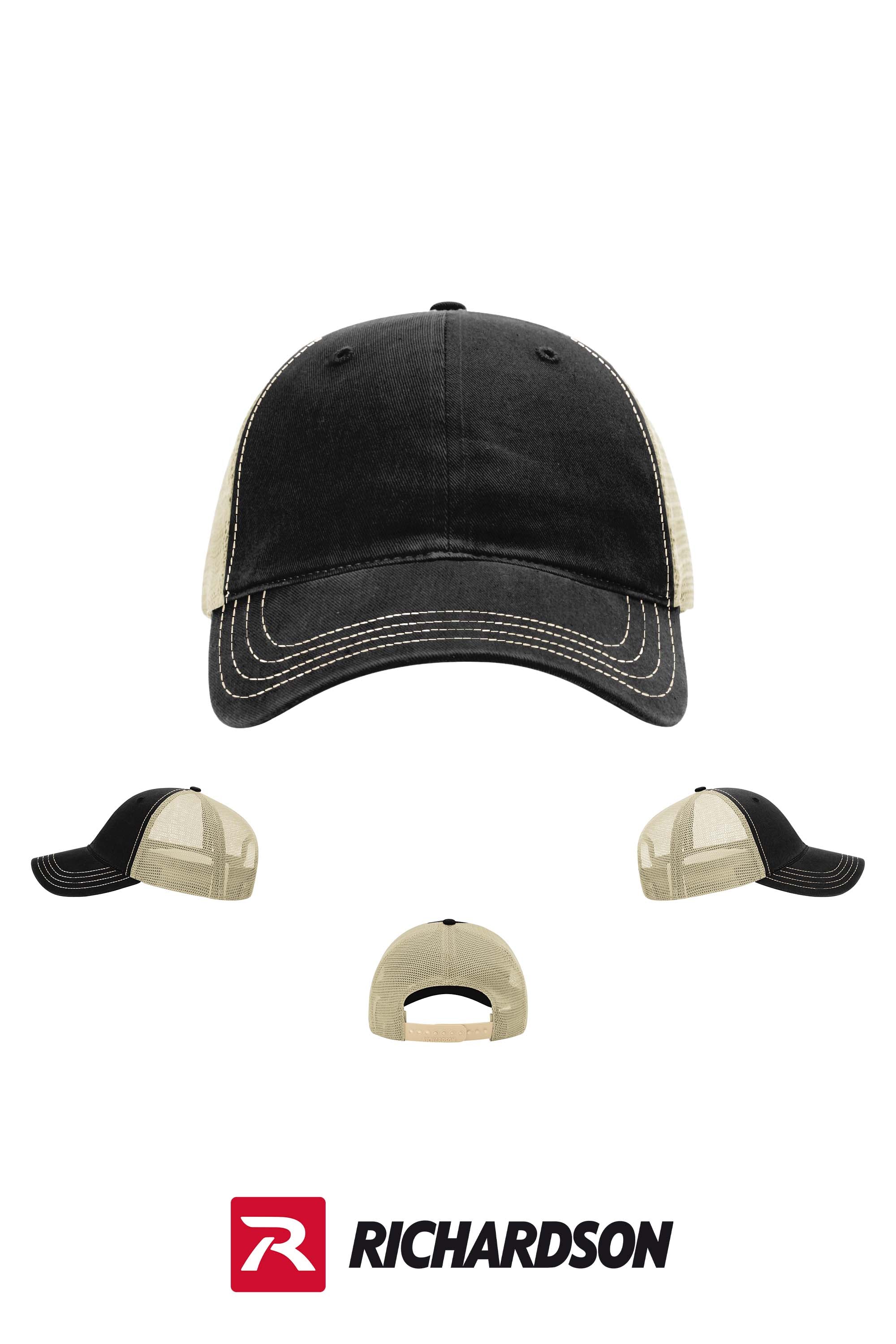 Richardson 111 Garment Washed Trucker