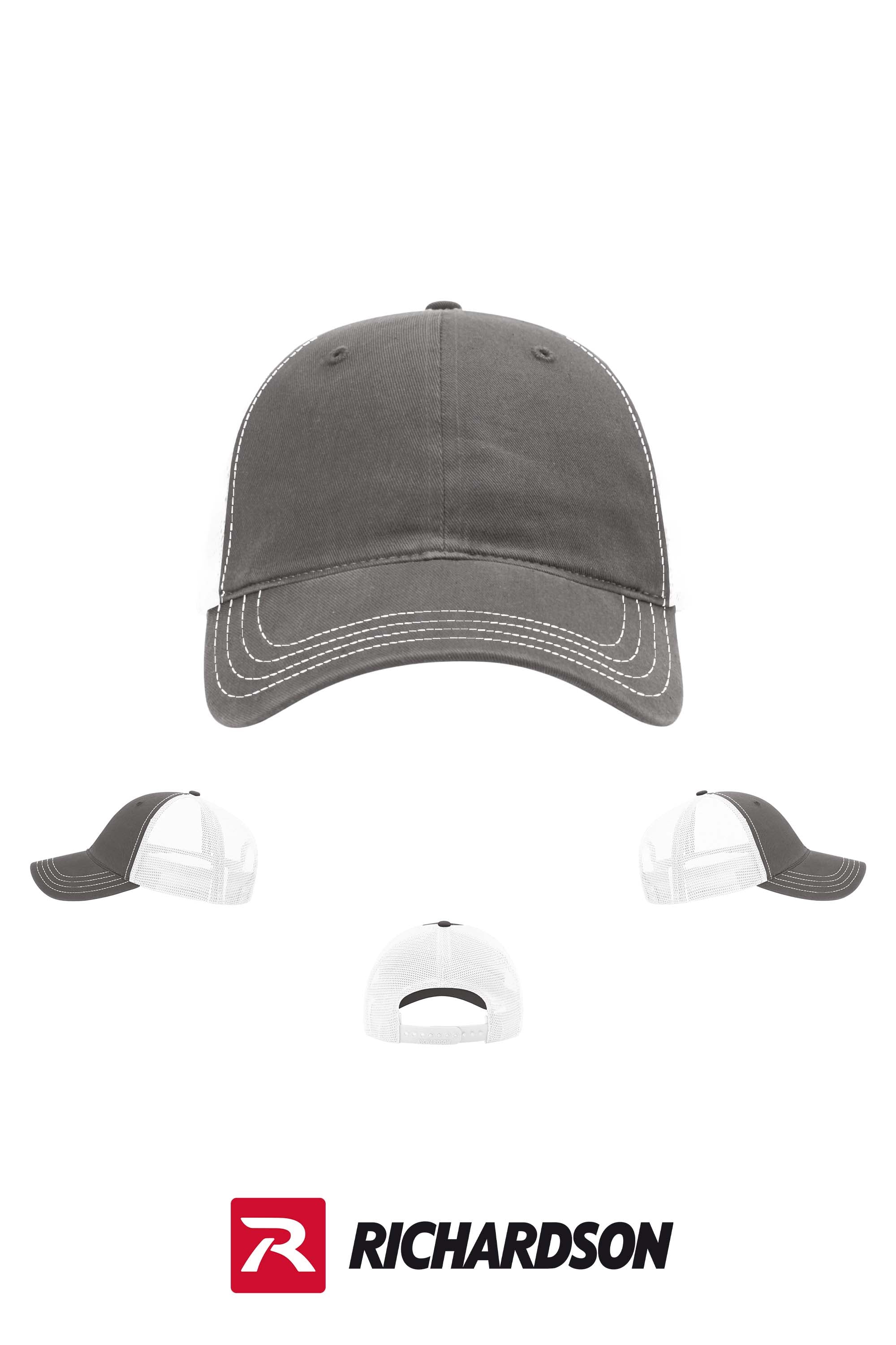 Richardson 111 Garment Washed Trucker