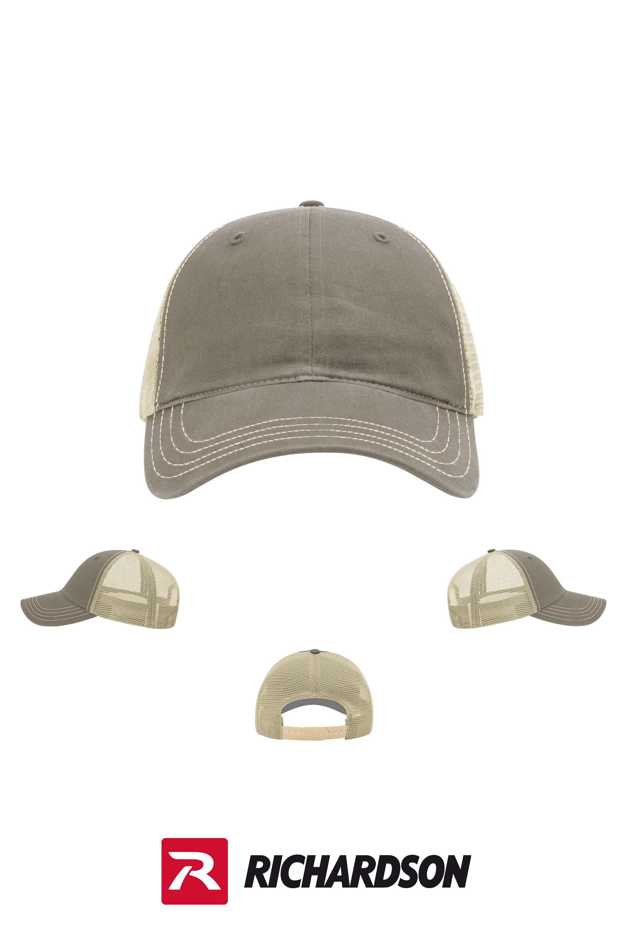 Richardson 111 Garment Washed Trucker