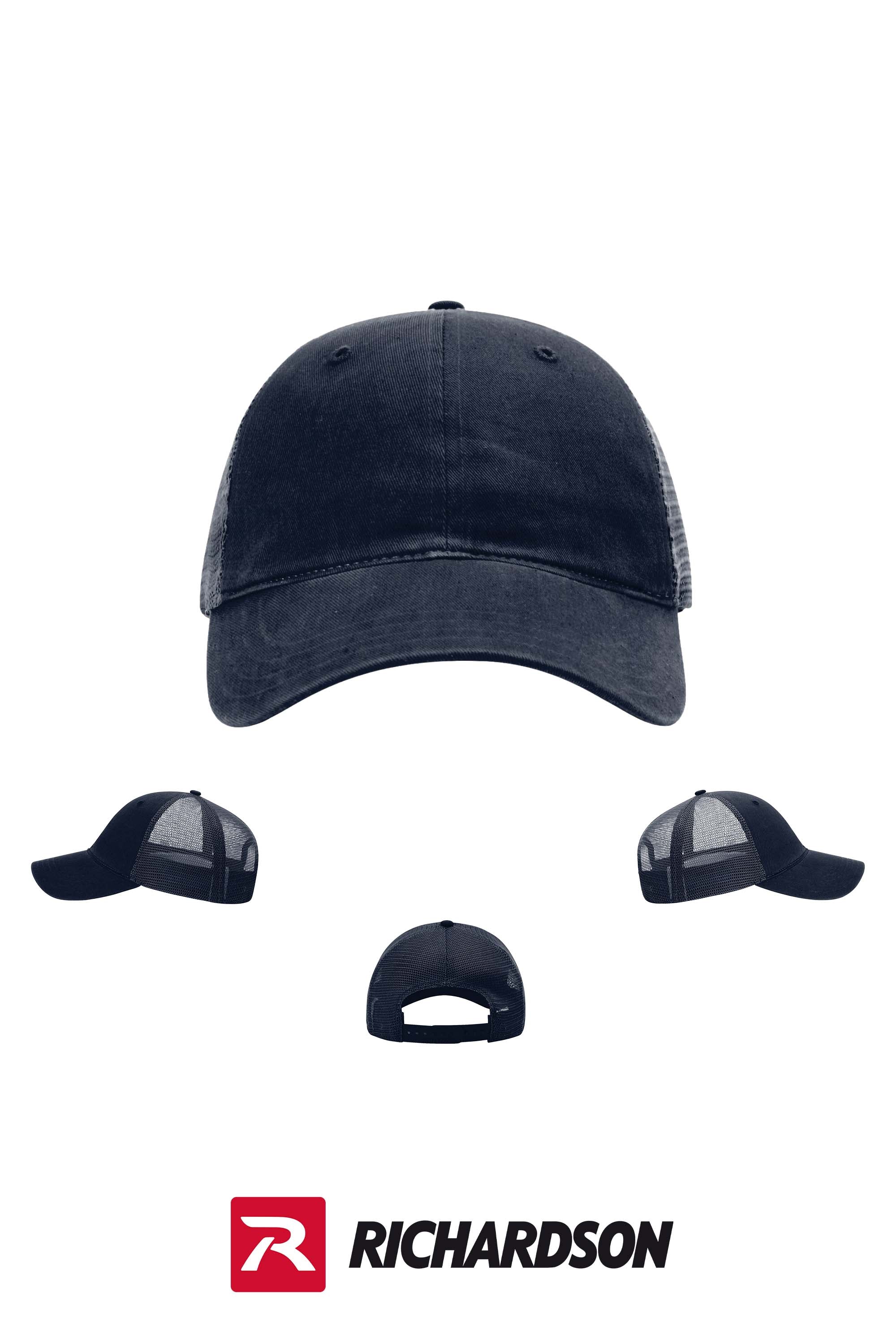 Richardson 111 Garment Washed Trucker