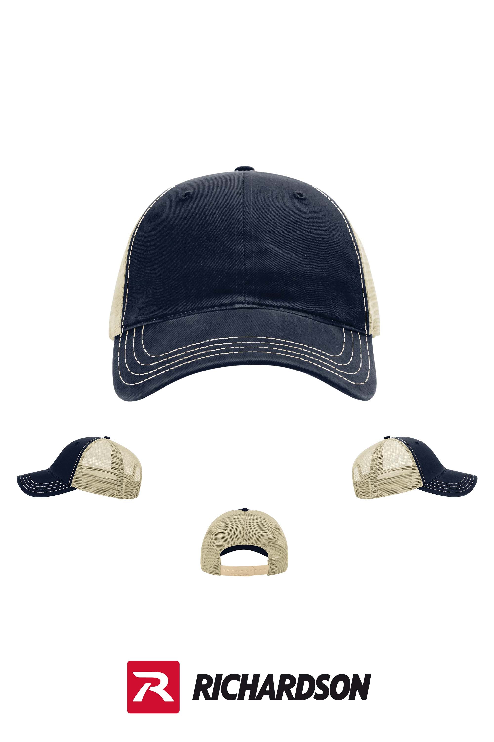 Richardson 111 Garment Washed Trucker
