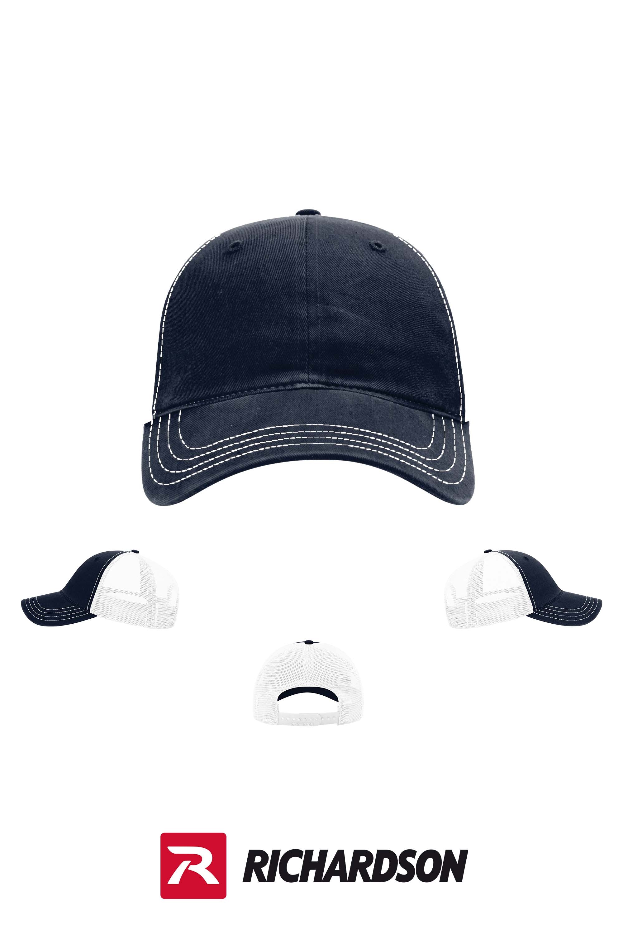 Richardson 111 Garment Washed Trucker
