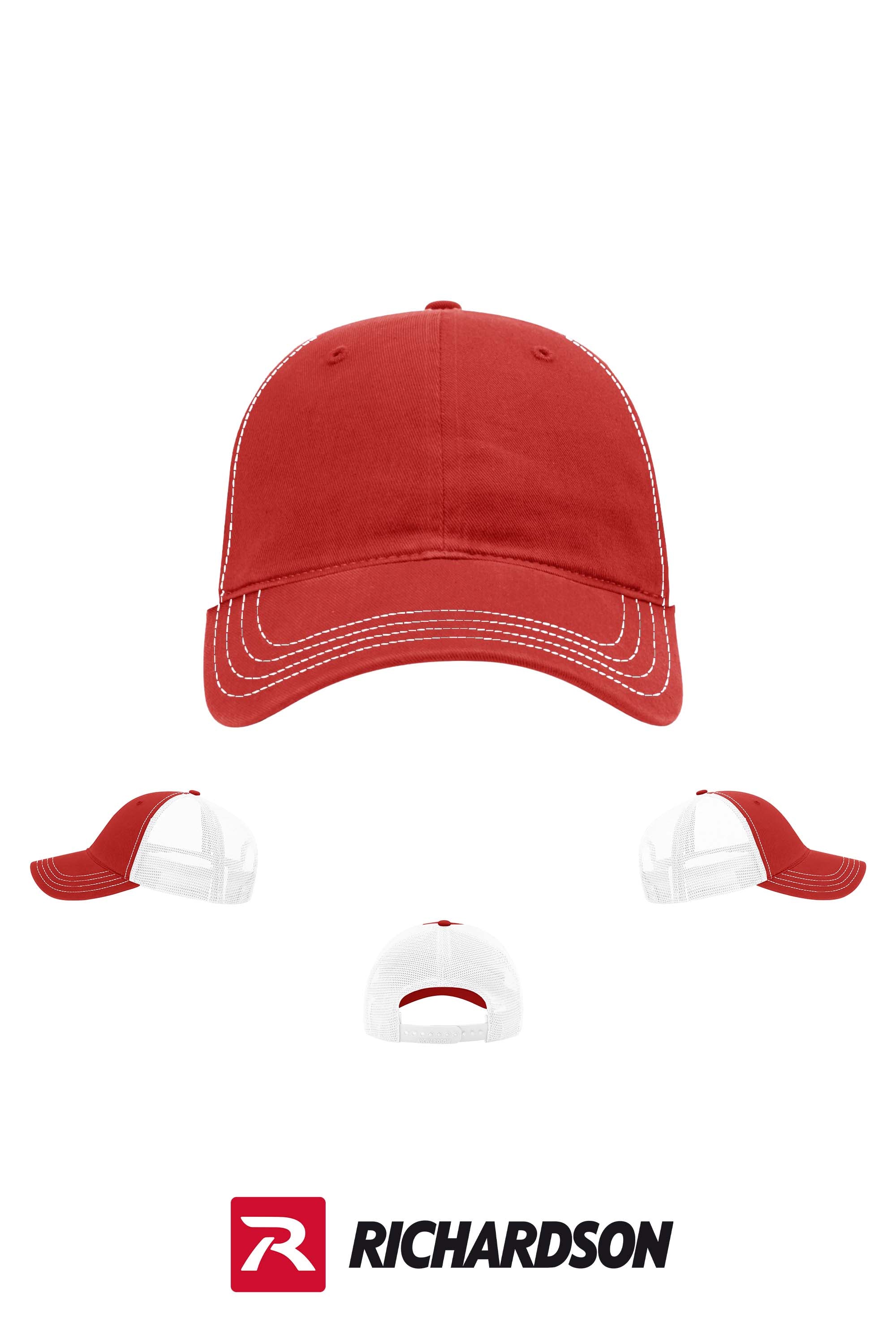 Richardson 111 Garment Washed Trucker