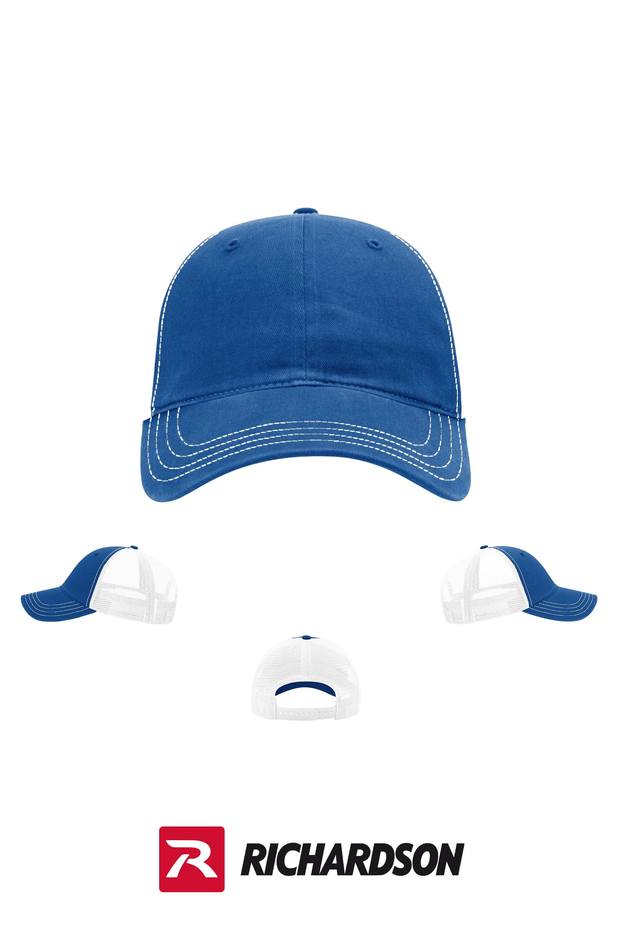 Richardson 111 Garment Washed Trucker