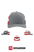 Richardson 112PM Printed Mesh Trucker