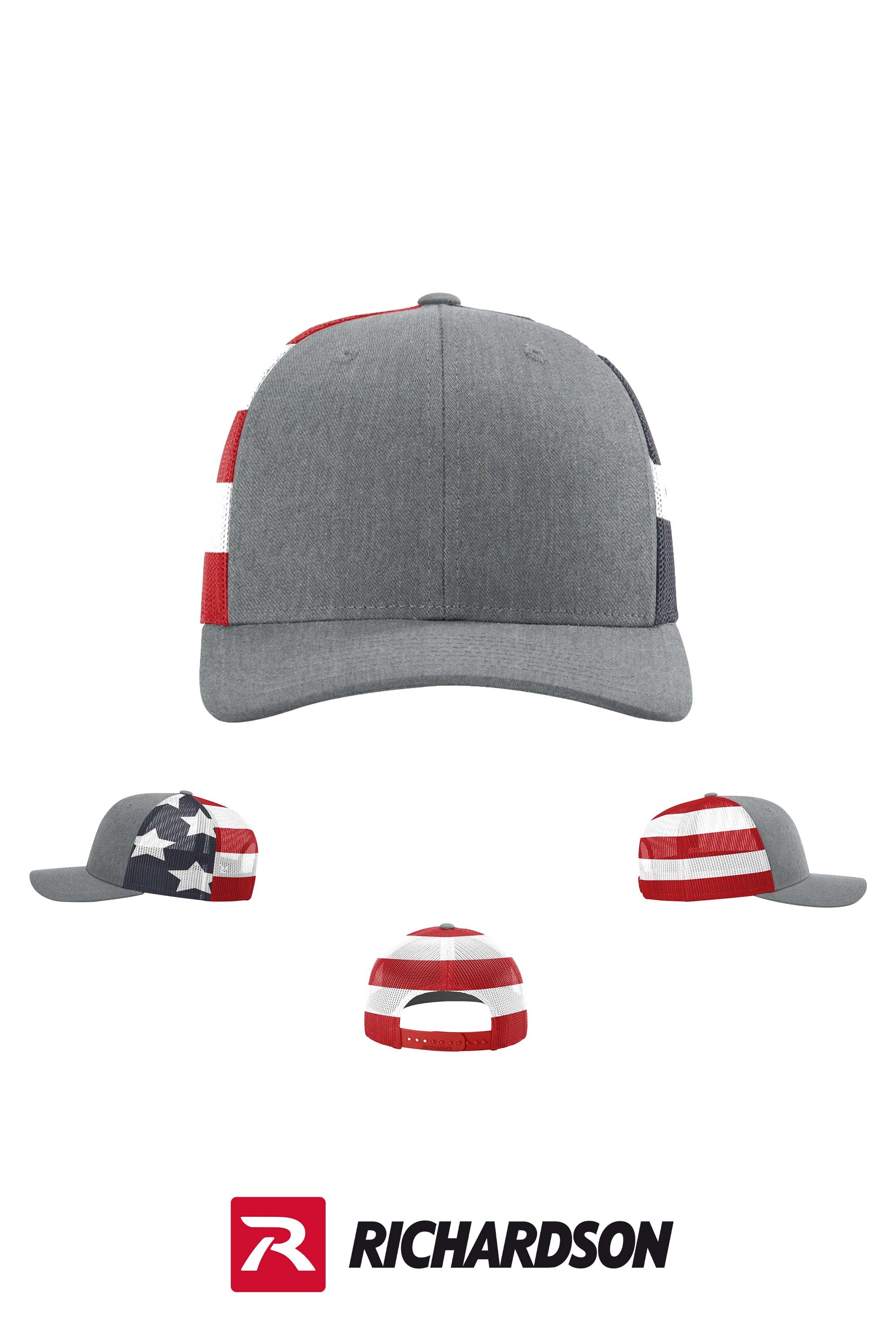 Richardson 112PM Printed Mesh Trucker