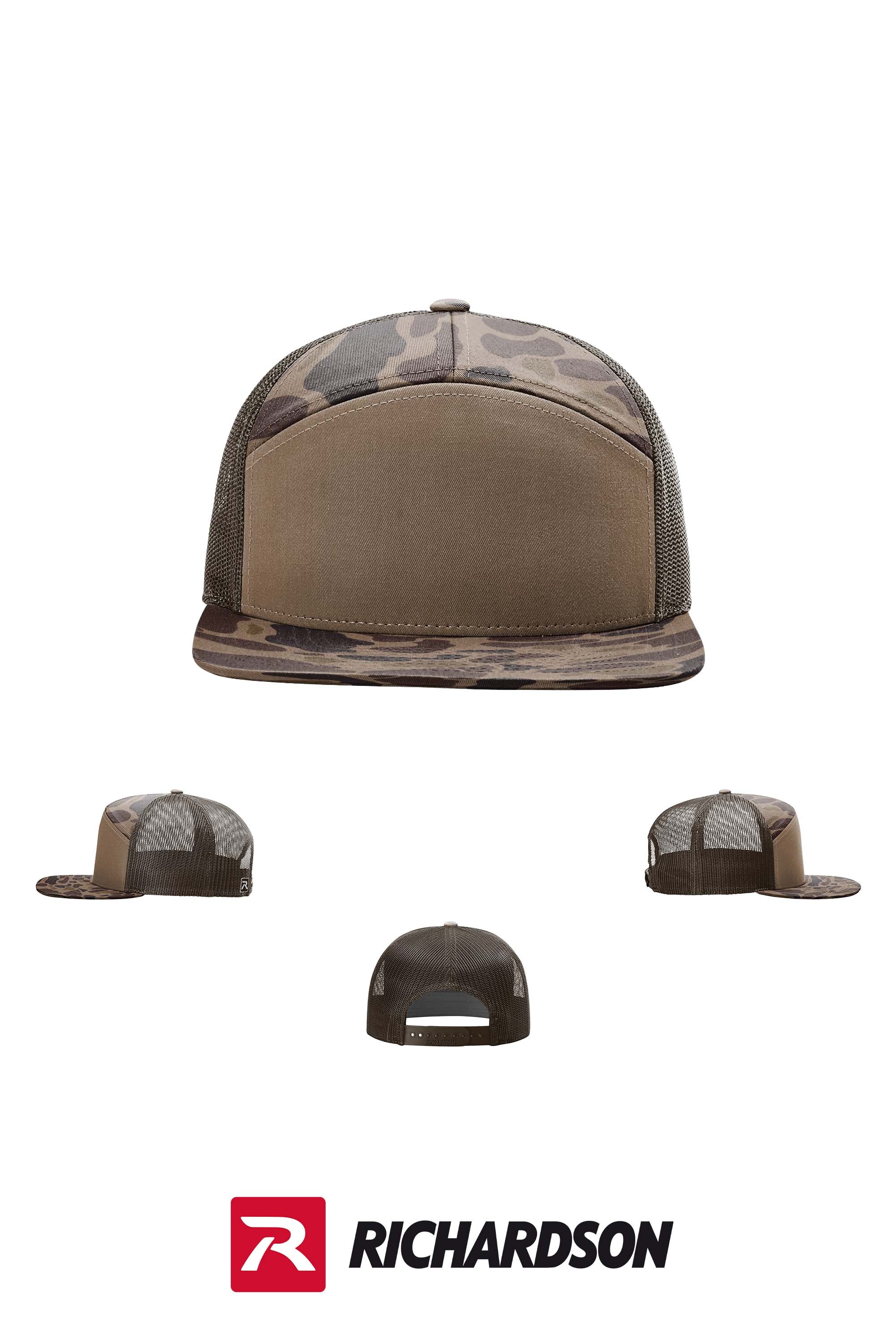 Richardson 168P Printed Seven-Panel Trucker