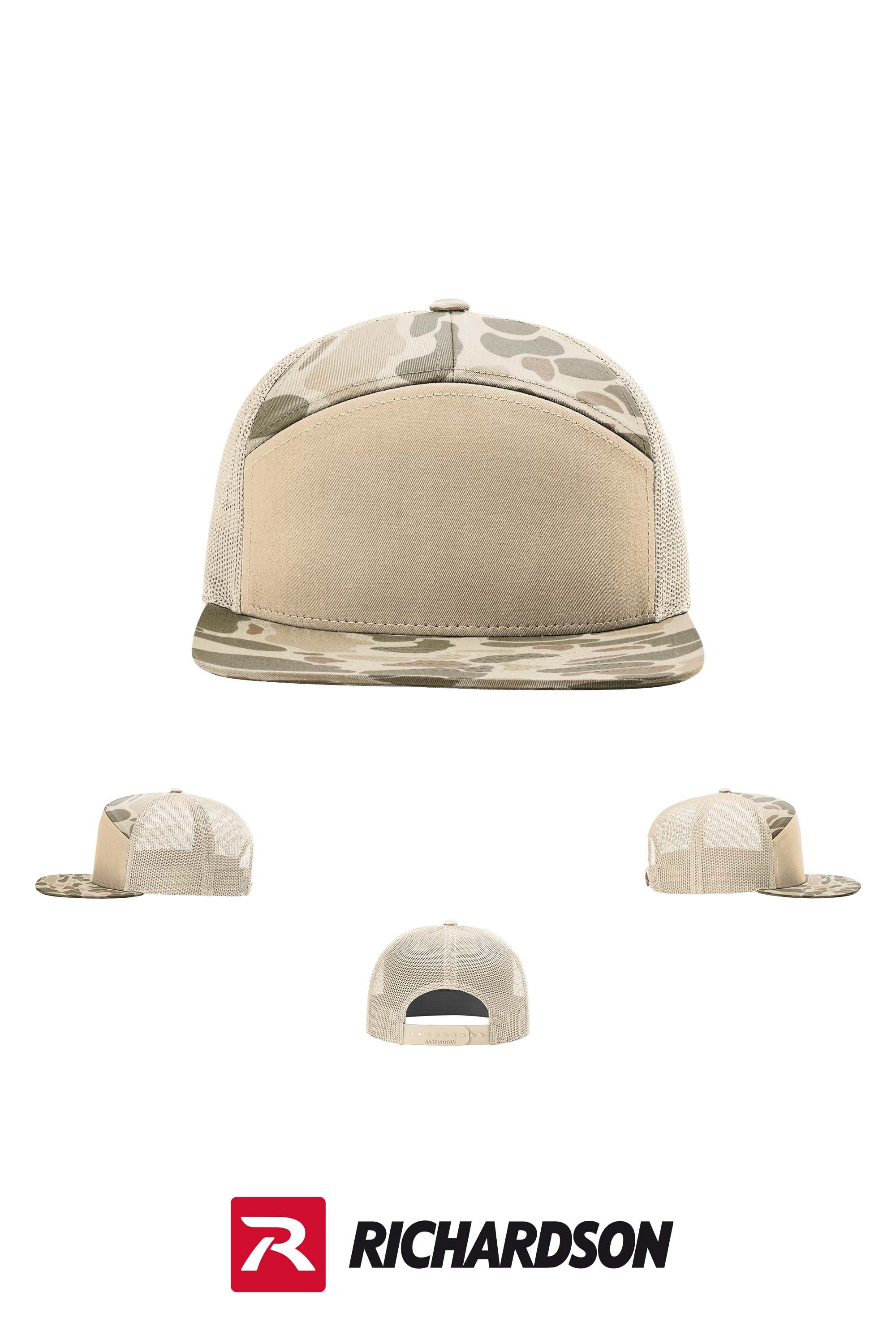 Richardson 168P Printed Seven-Panel Trucker