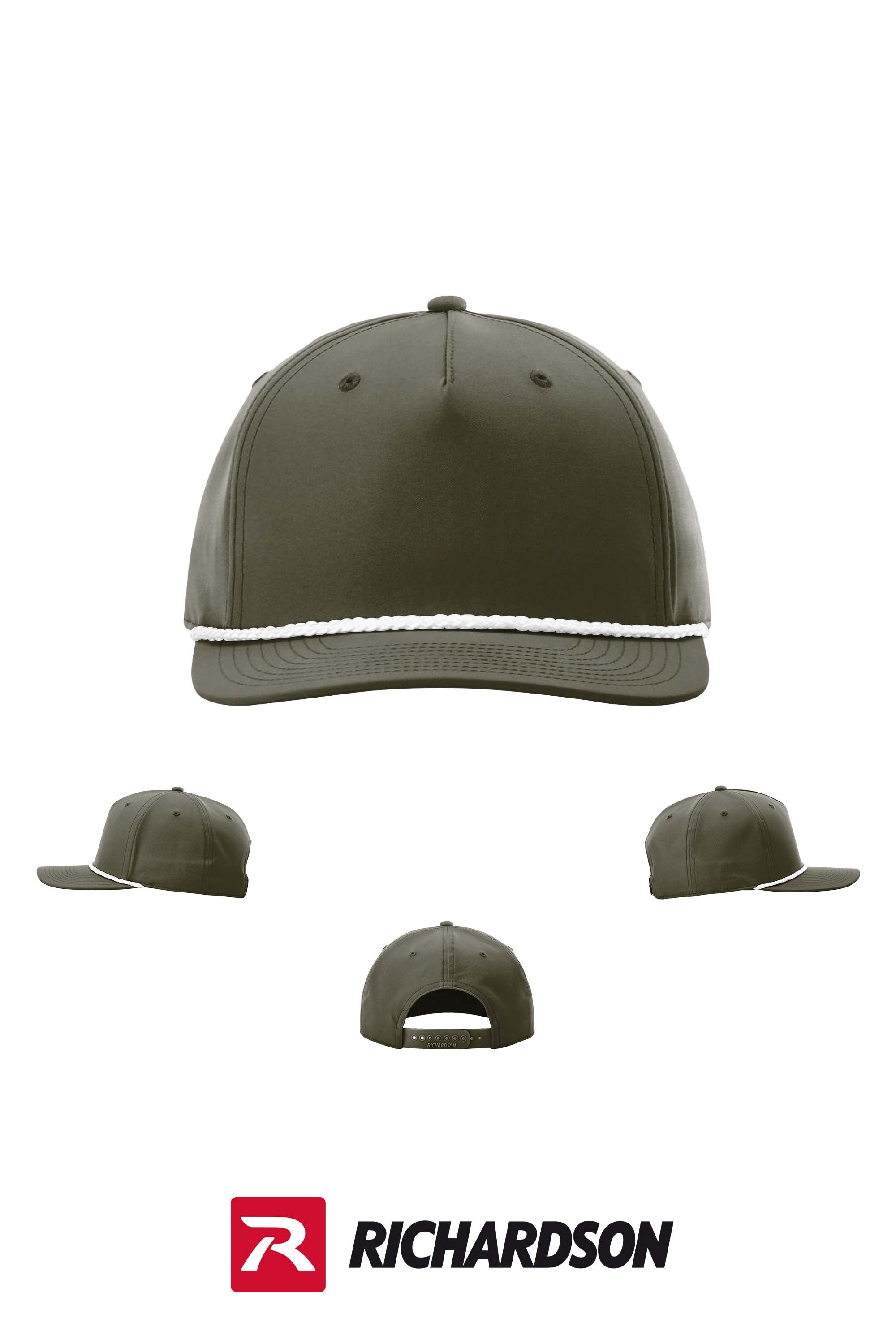 Richardson 258 Five-Panel Classic Rope Cap