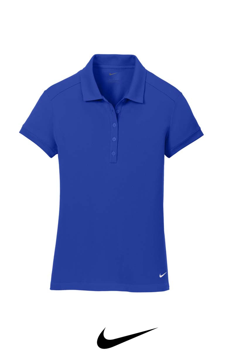 Nike Women's Dri-FIT Solid Icon Pique Modern Fit Polo