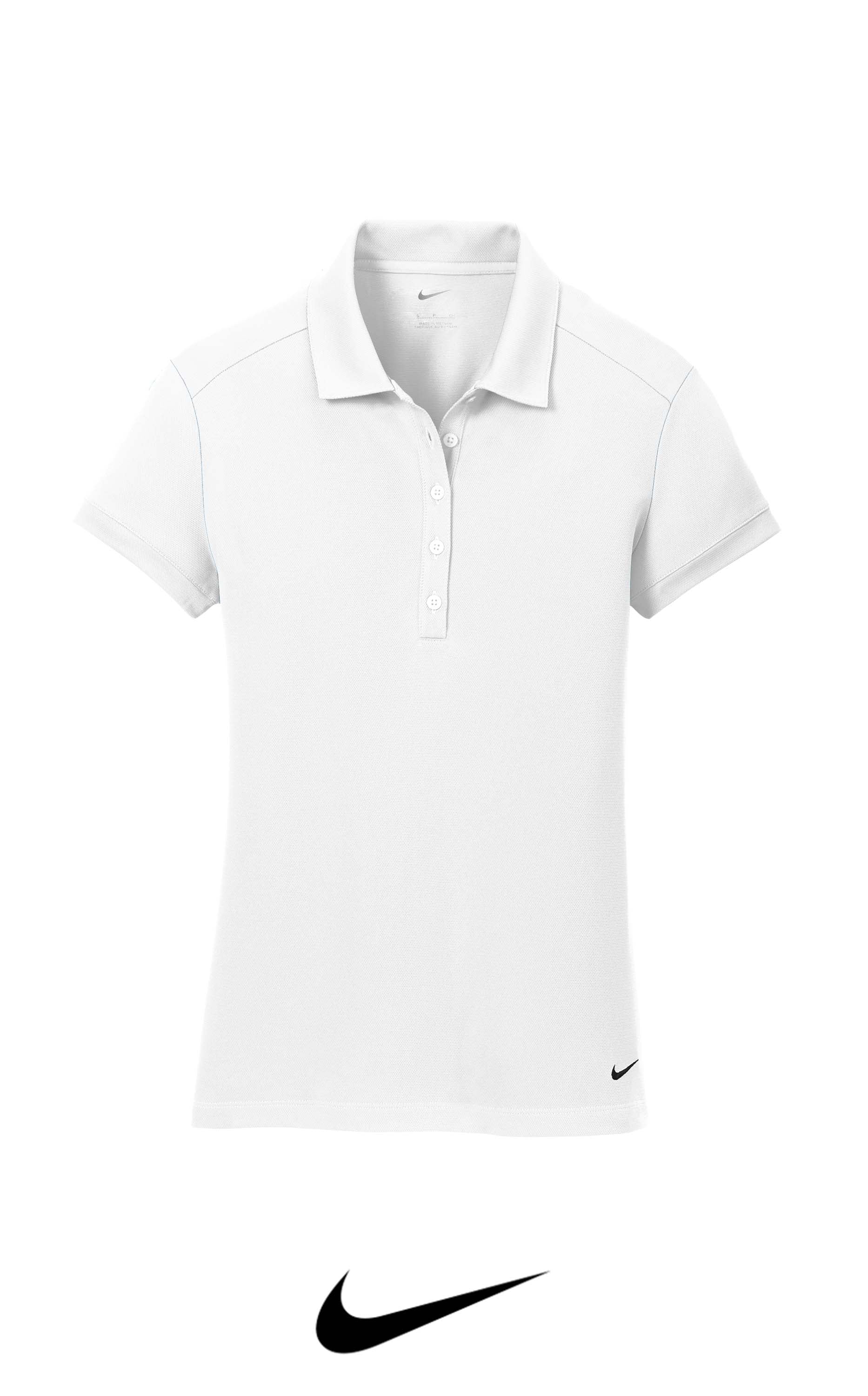 Nike Women's Dri-FIT Solid Icon Pique Modern Fit Polo