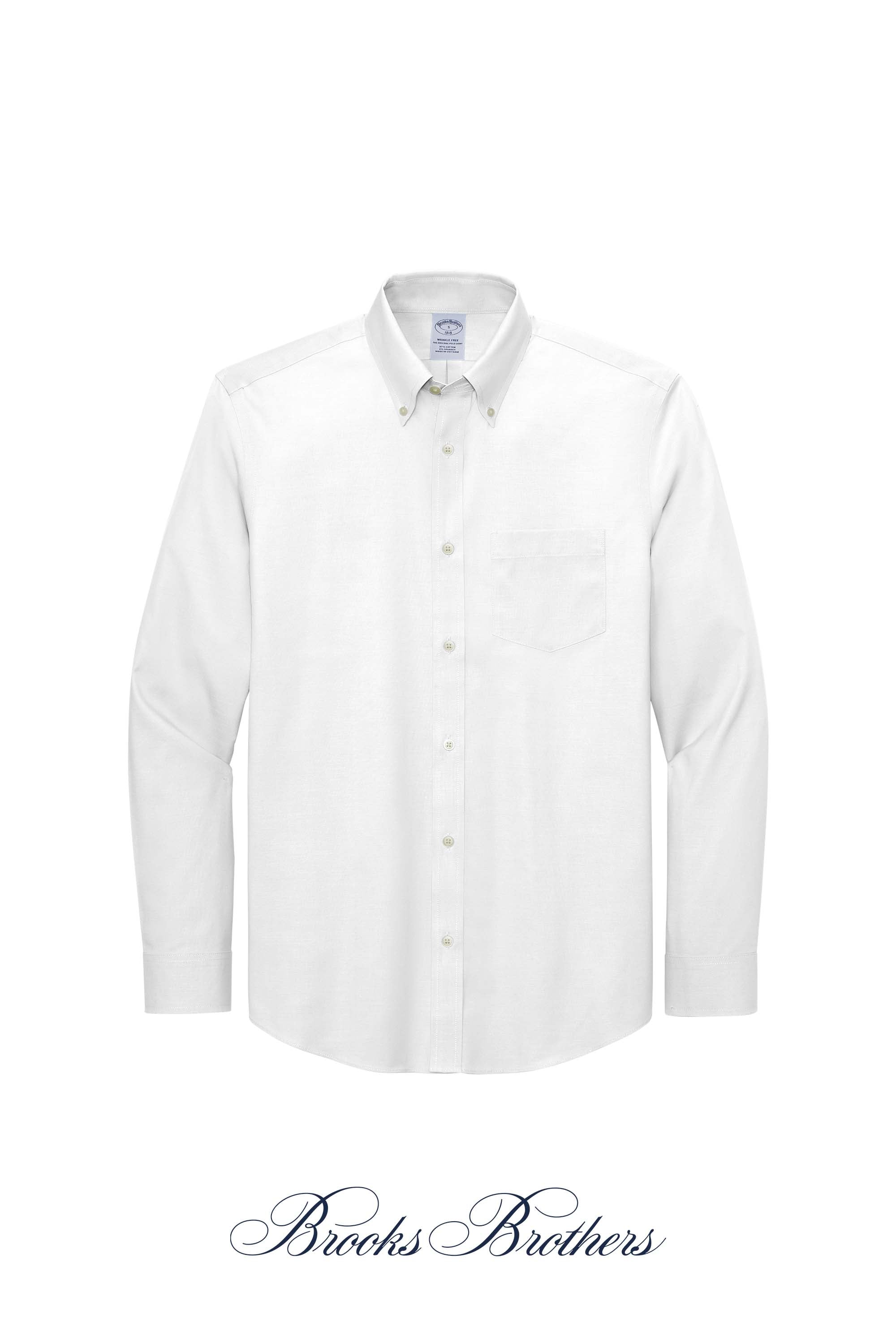 Brooks Brothers® Wrinkle-Free Stretch Pinpoint Shirt
