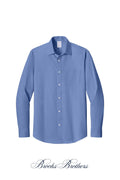 Brooks Brothers® Wrinkle-Free Stretch Pinpoint Spread Collar Shirt