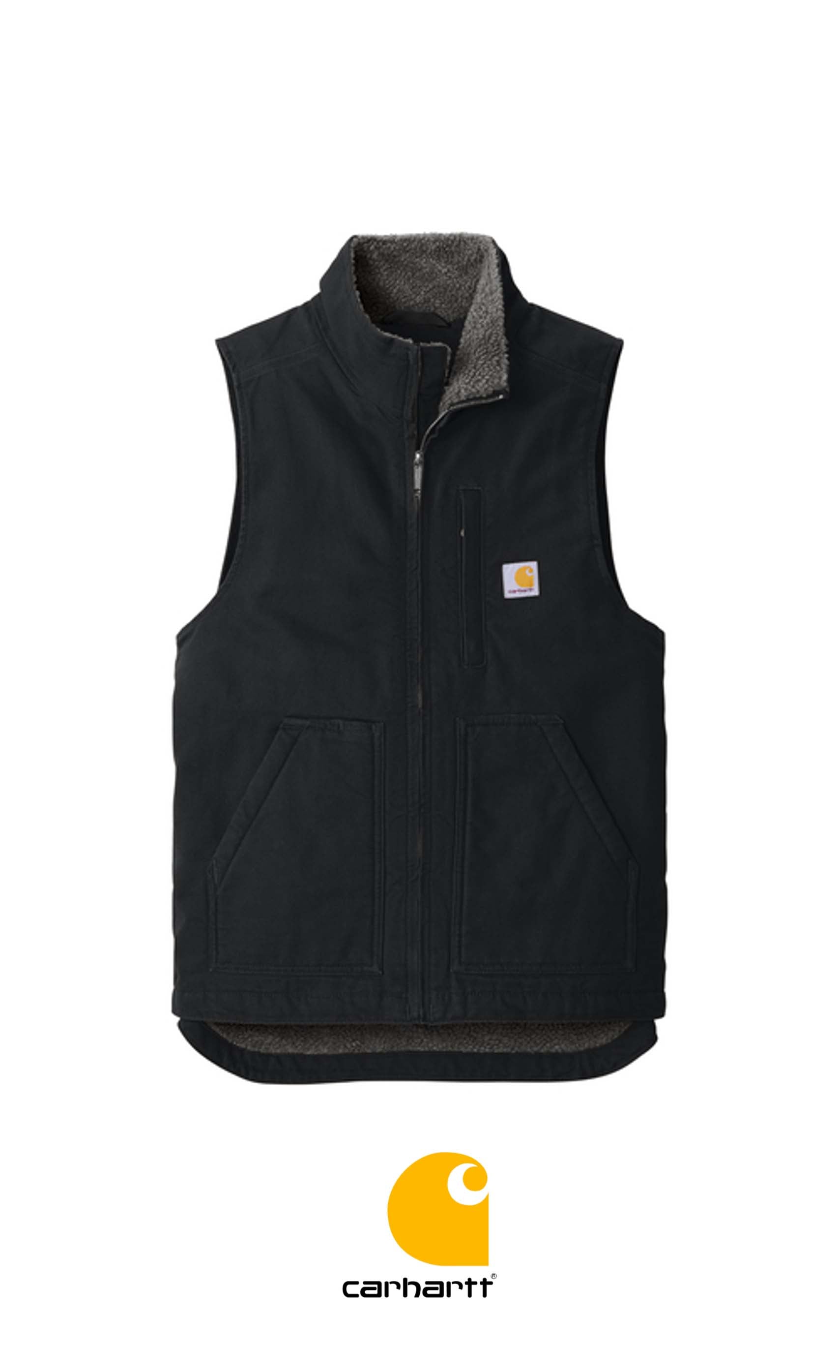 Carhartt® Sherpa-Lined Mock Neck Vest