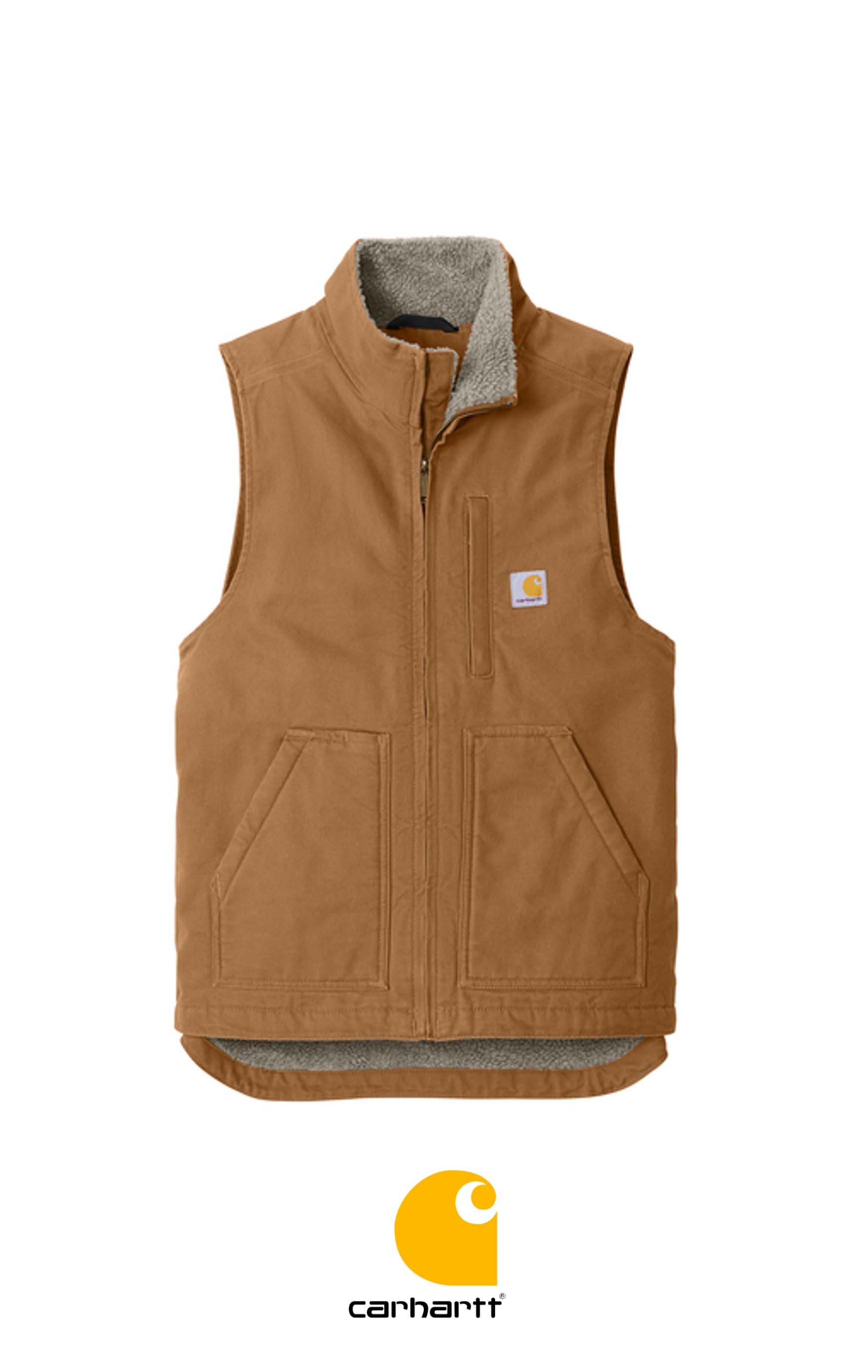 Carhartt® Sherpa-Lined Mock Neck Vest