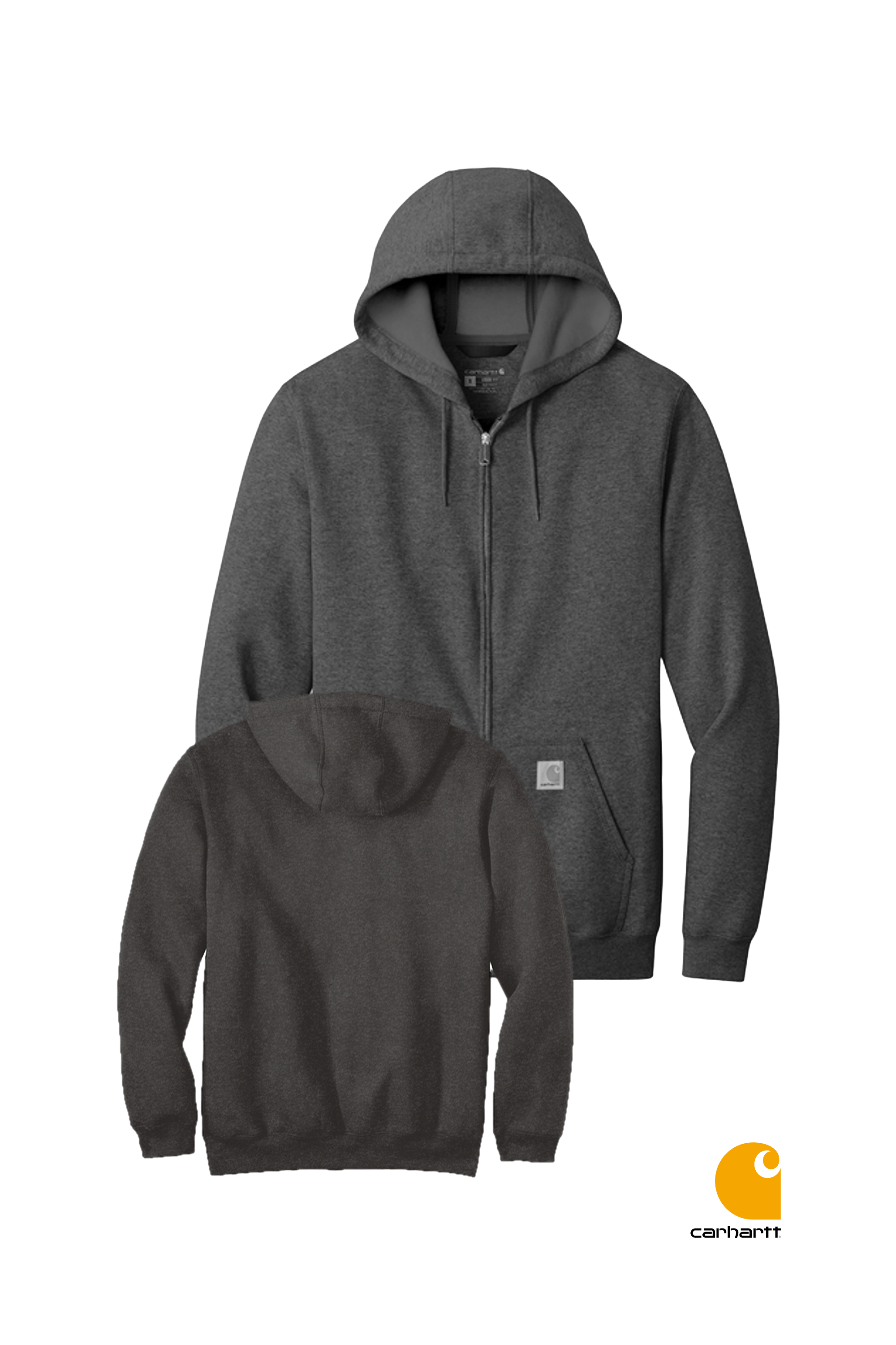 Carhartt® Midweight Hooded Zip-Front Sweatshirt