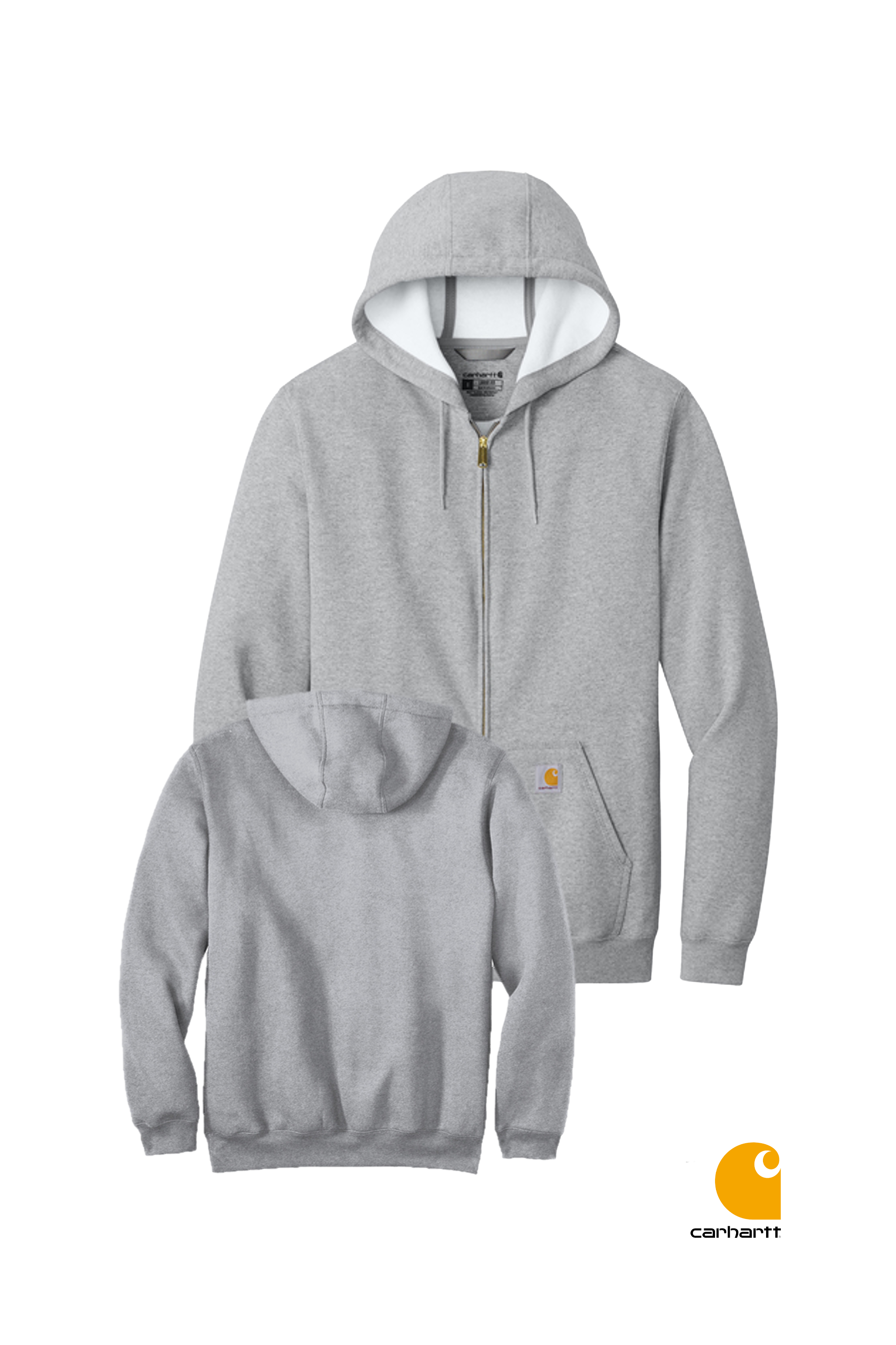 Carhartt® Midweight Hooded Zip-Front Sweatshirt