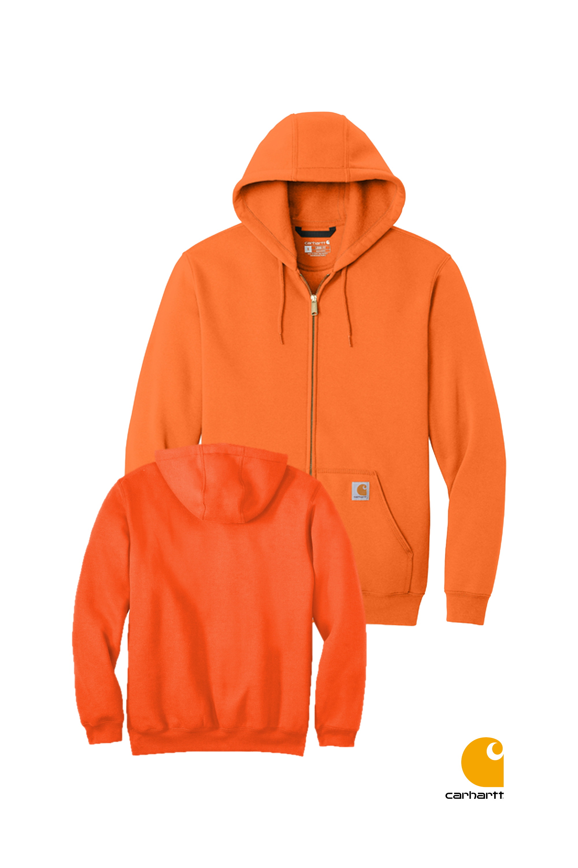 Carhartt® Midweight Hooded Zip-Front Sweatshirt
