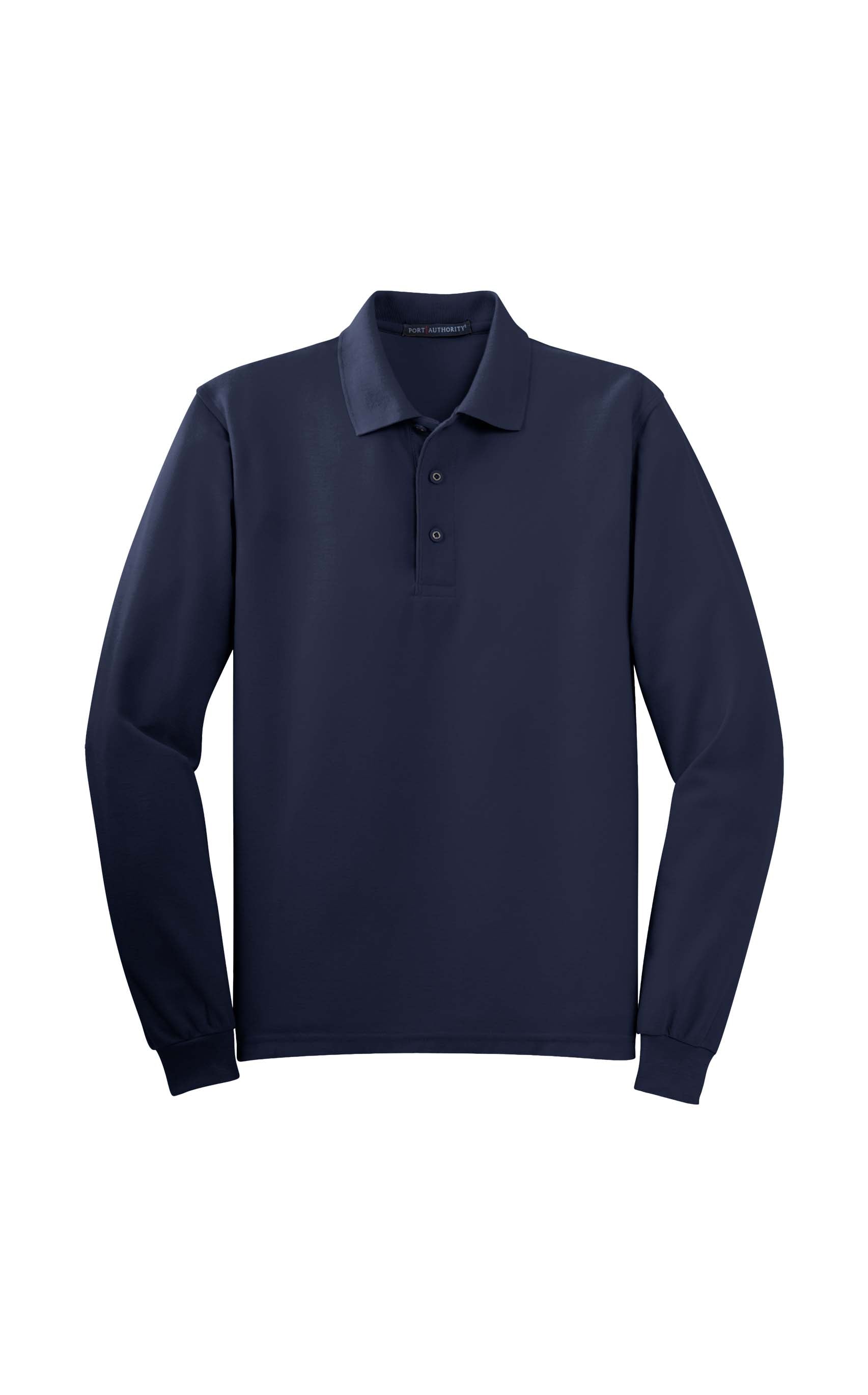 Port Authority® Silk Touch™ Long Sleeve Polo