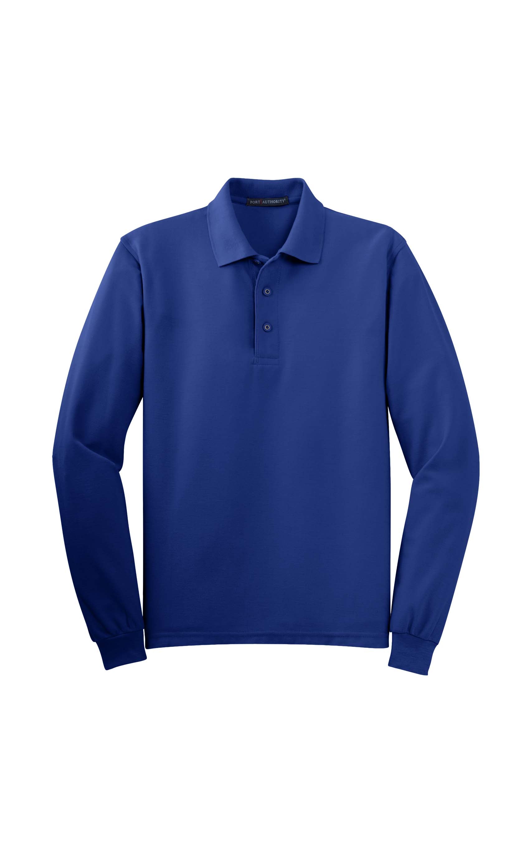 Port Authority® Silk Touch™ Long Sleeve Polo