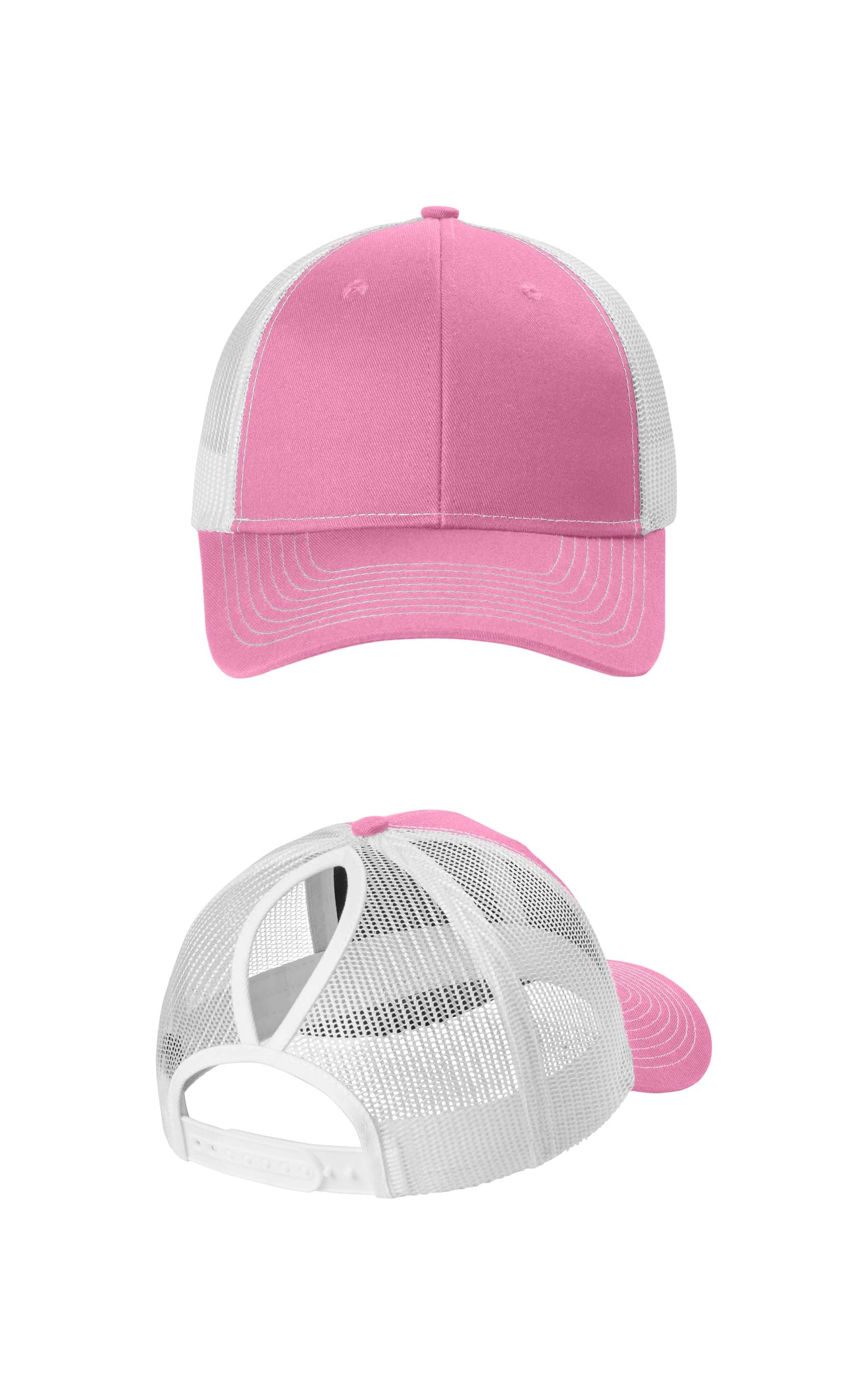 Port Authority® Snapback Ponytail Trucker Cap