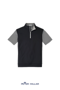 Peter Millar Men's Galway Performance Quarter-Zip Vest