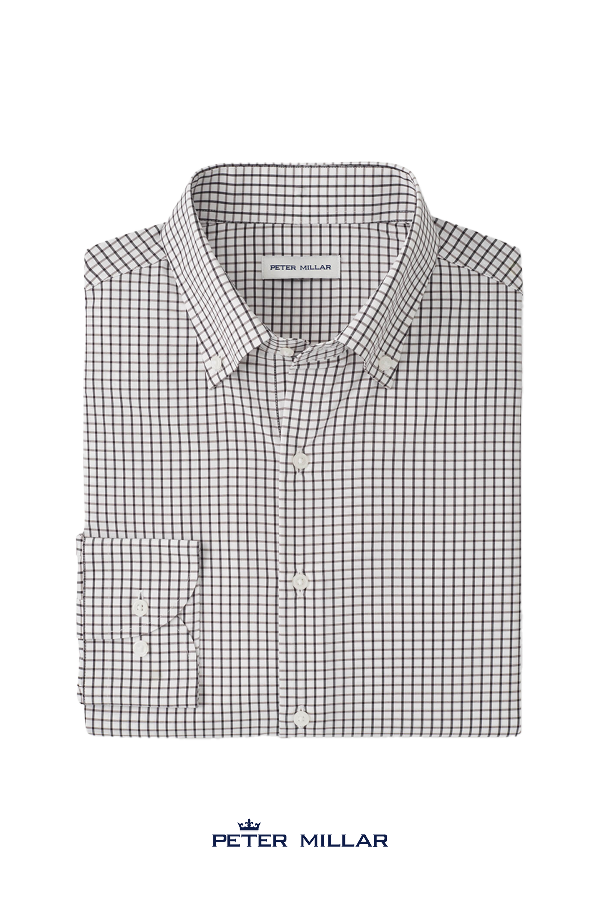 Peter Millar Men's Hanford Performance Twill Sport Shirt