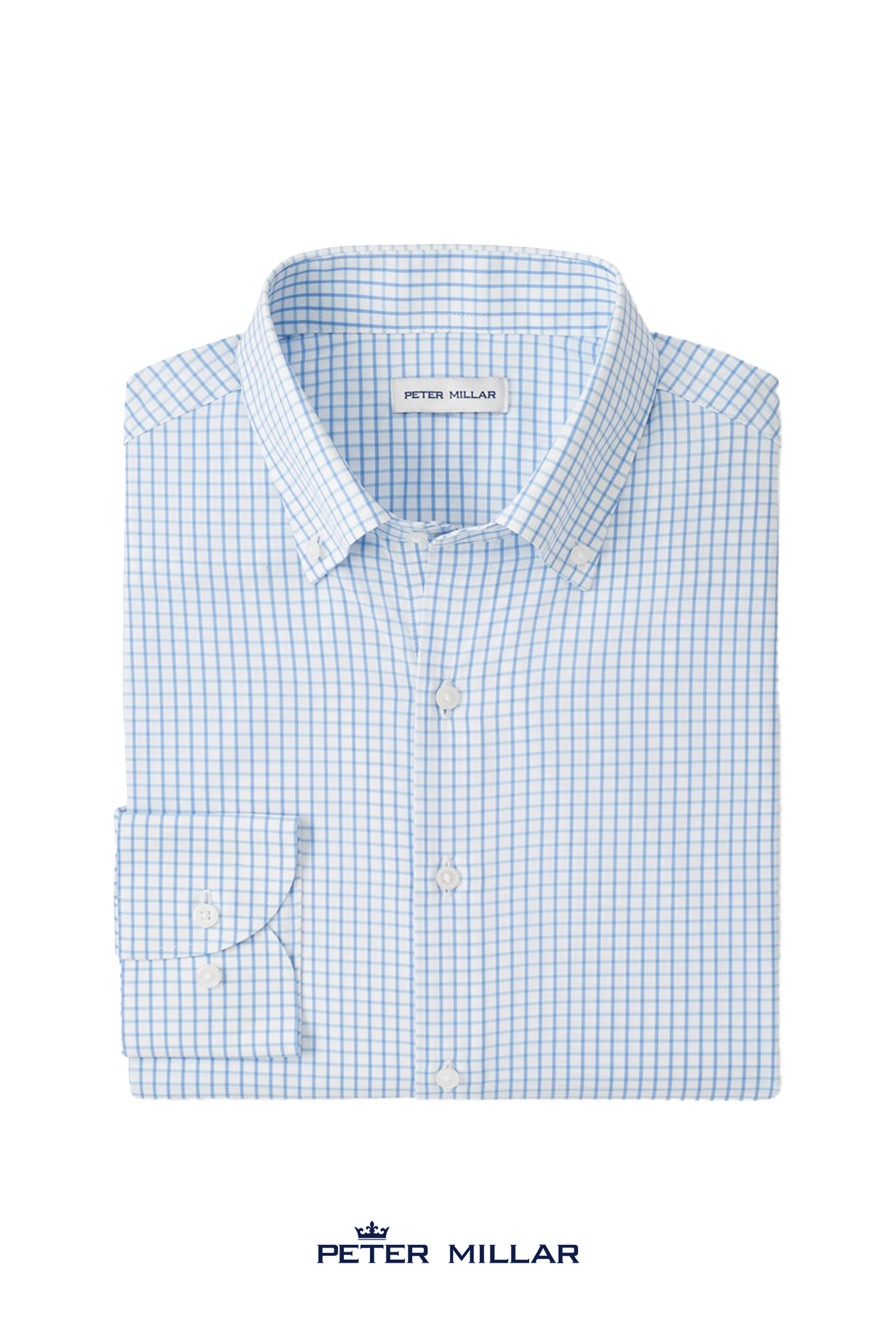 Peter Millar Men's Hanford Performance Twill Sport Shirt