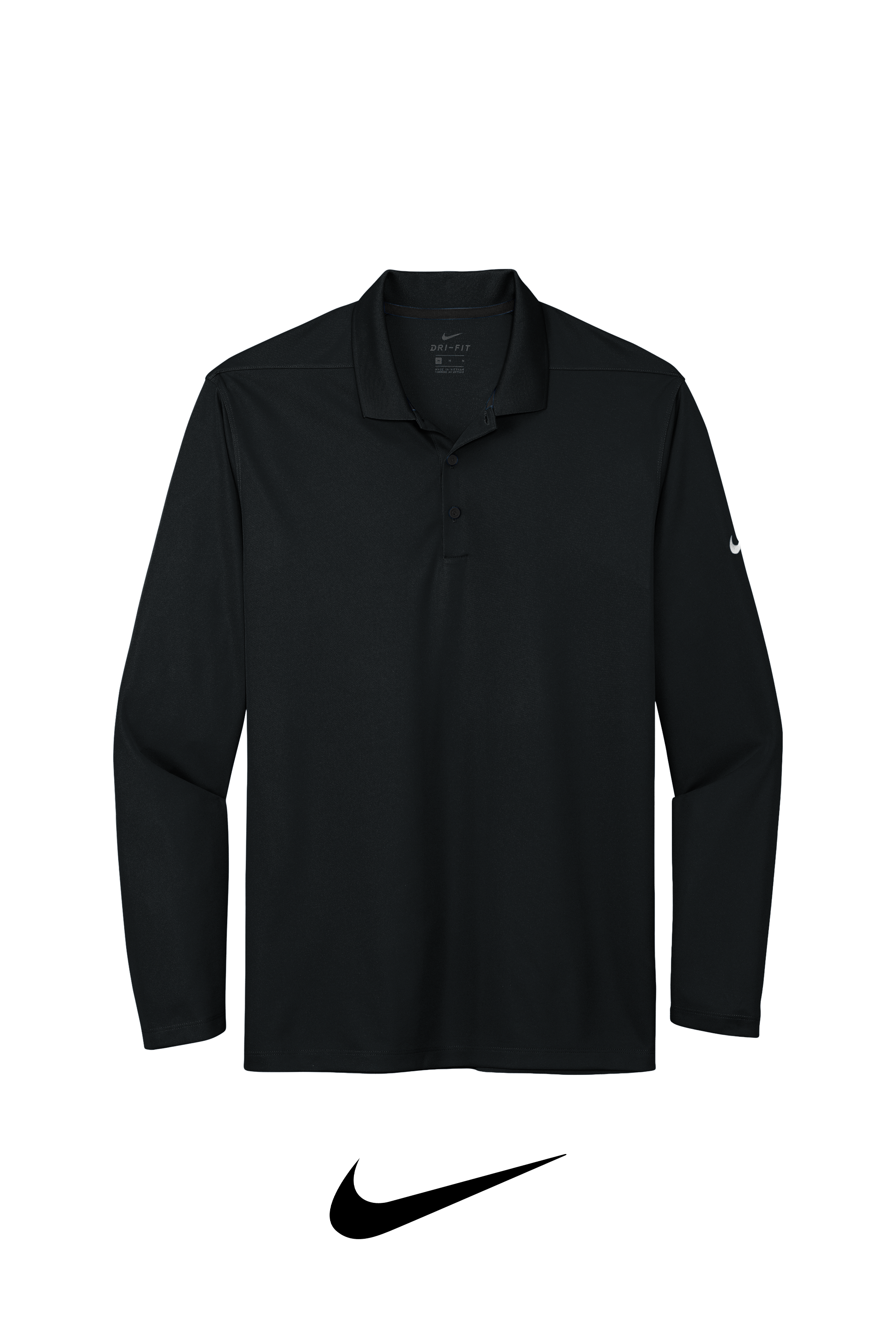 Nike Men's Dri-FIT Micro Pique 2.0 Long Sleeve Polo
