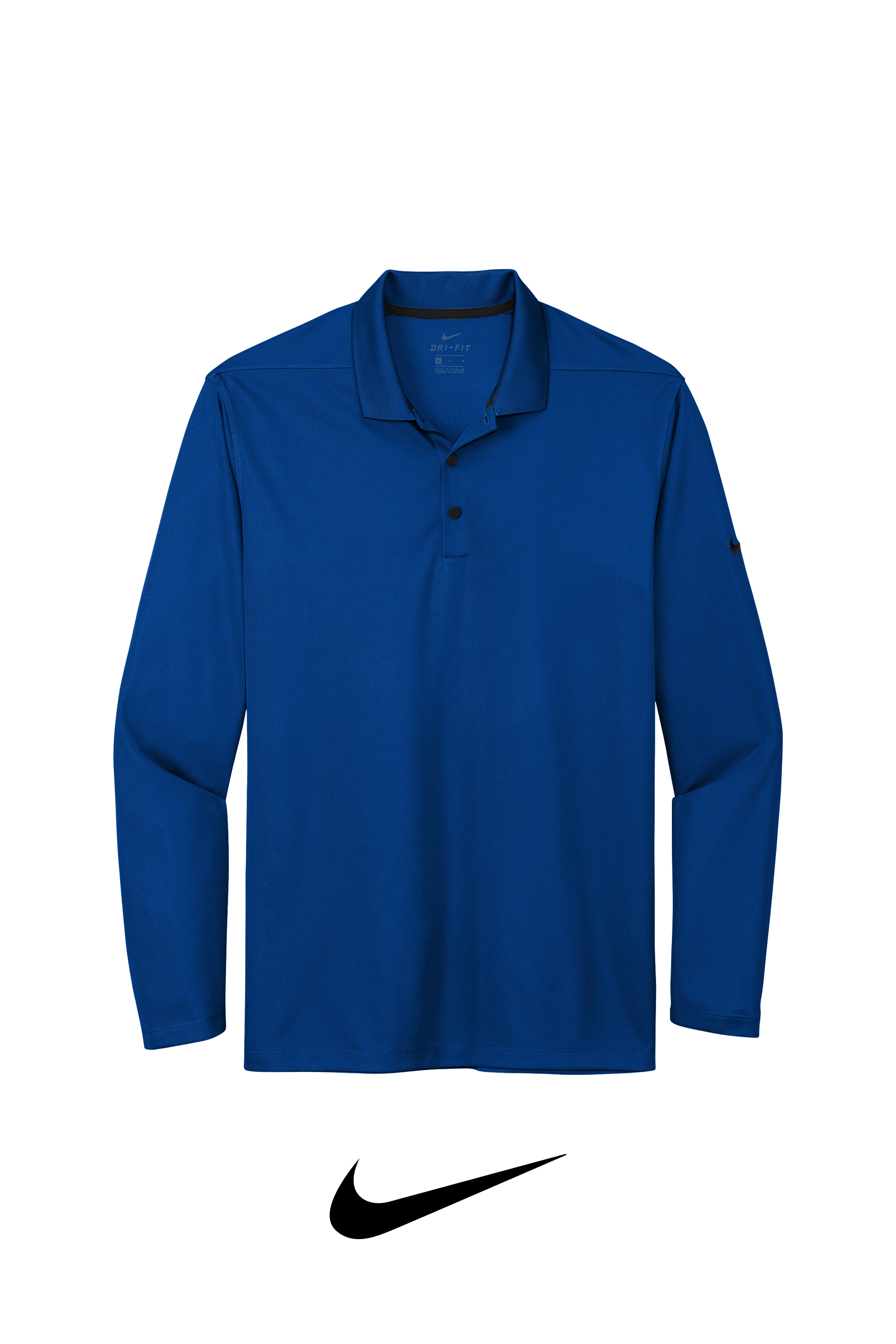 Nike Men's Dri-FIT Micro Pique 2.0 Long Sleeve Polo