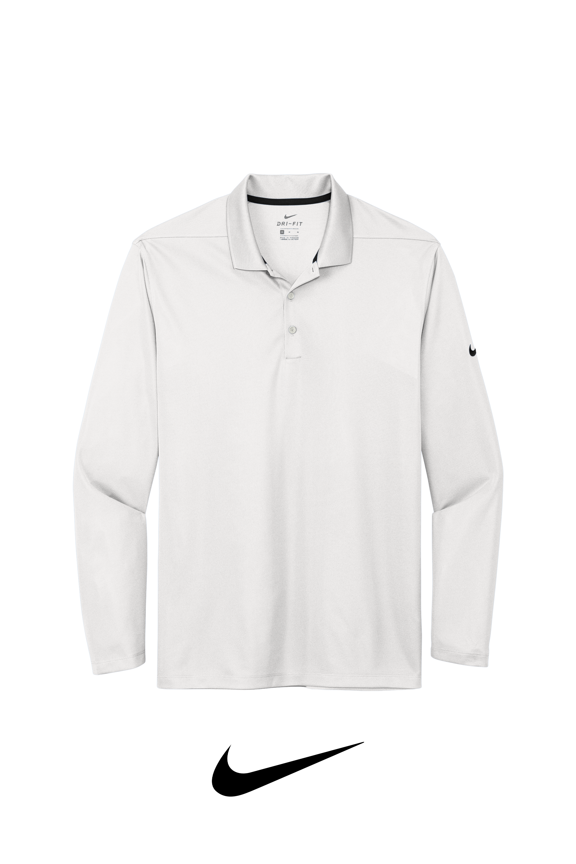 Nike Men's Dri-FIT Micro Pique 2.0 Long Sleeve Polo
