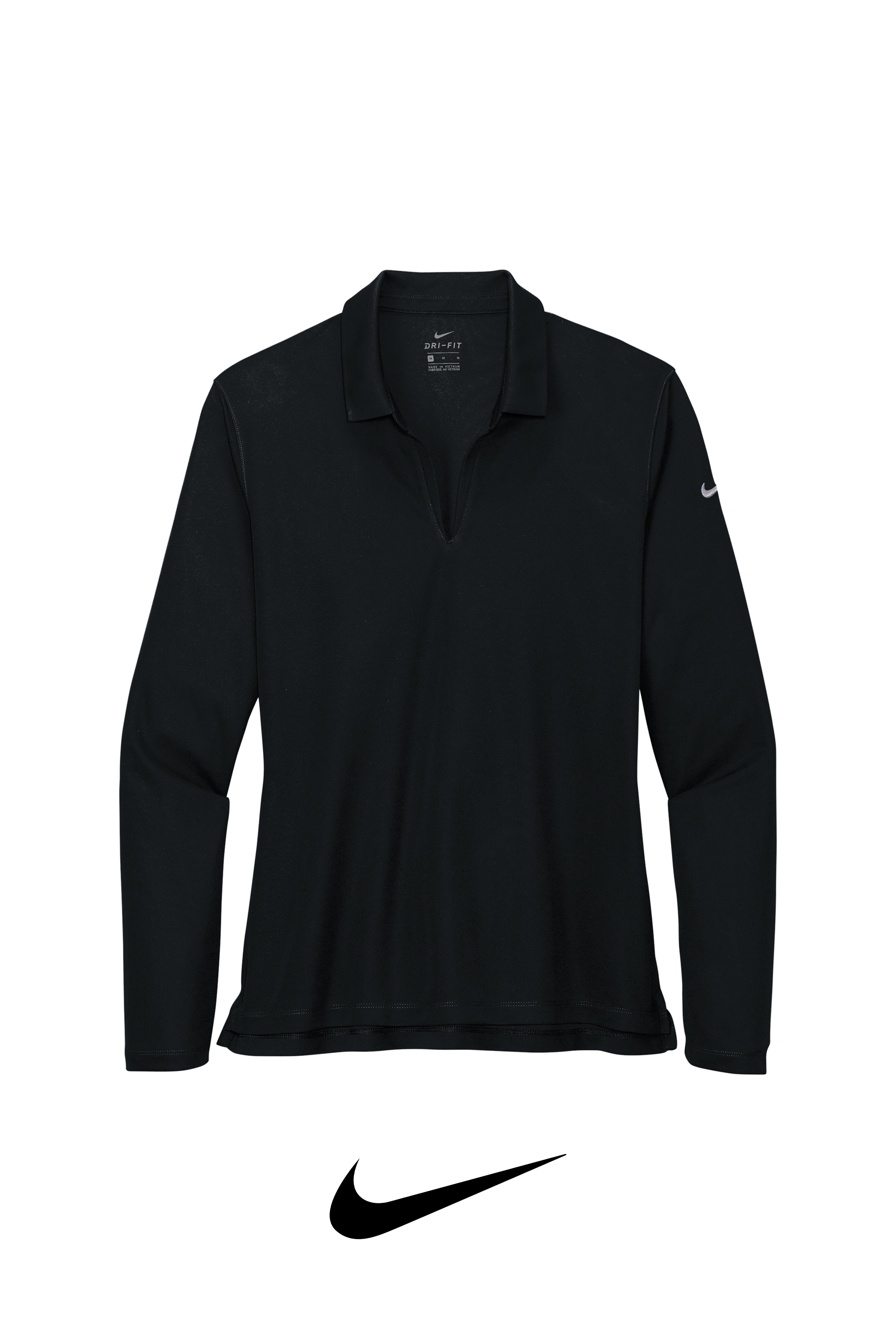 Nike Women's Dri-FIT Micro Pique 2.0 Long Sleeve Polo