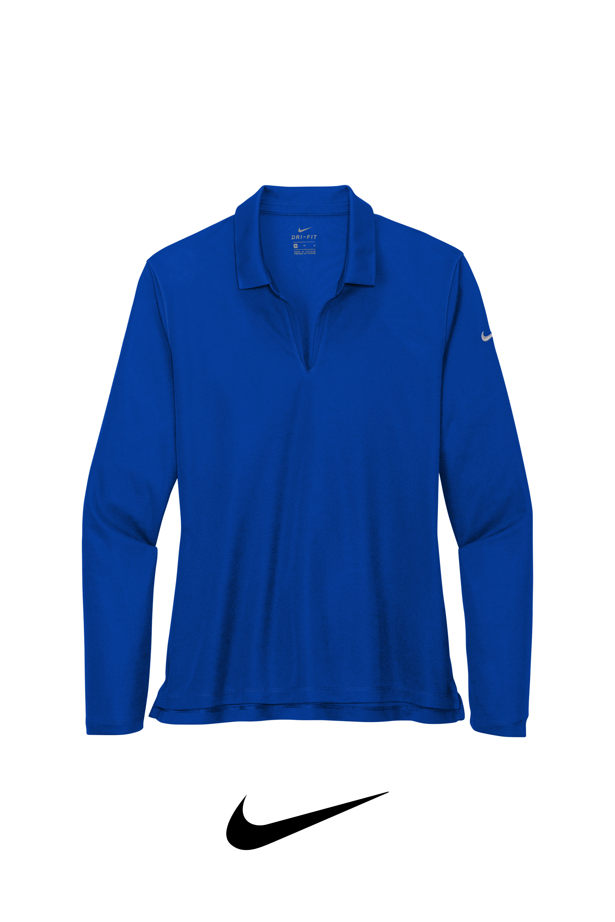 Nike Women's Dri-FIT Micro Pique 2.0 Long Sleeve Polo