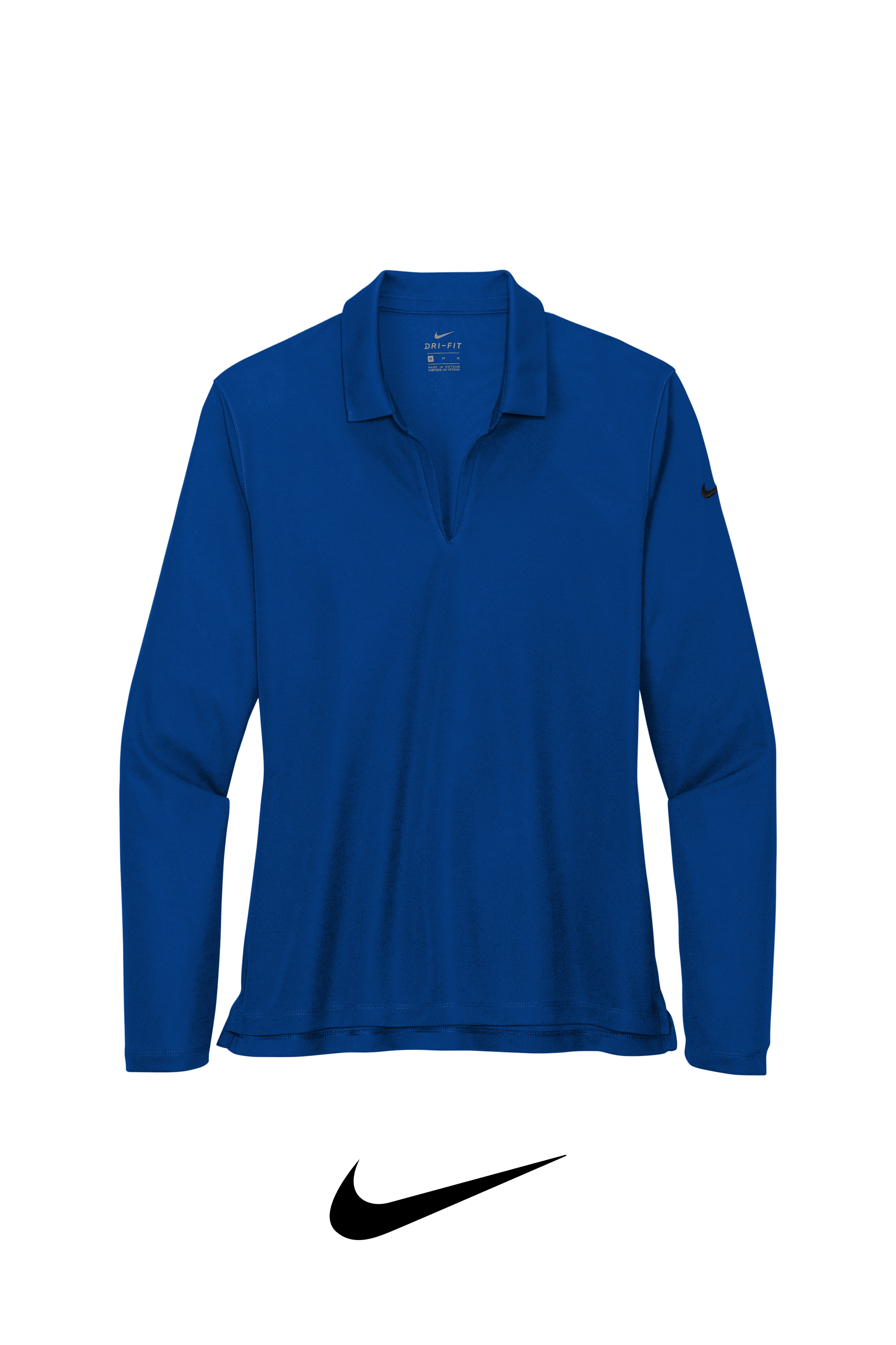 Nike Women's Dri-FIT Micro Pique 2.0 Long Sleeve Polo
