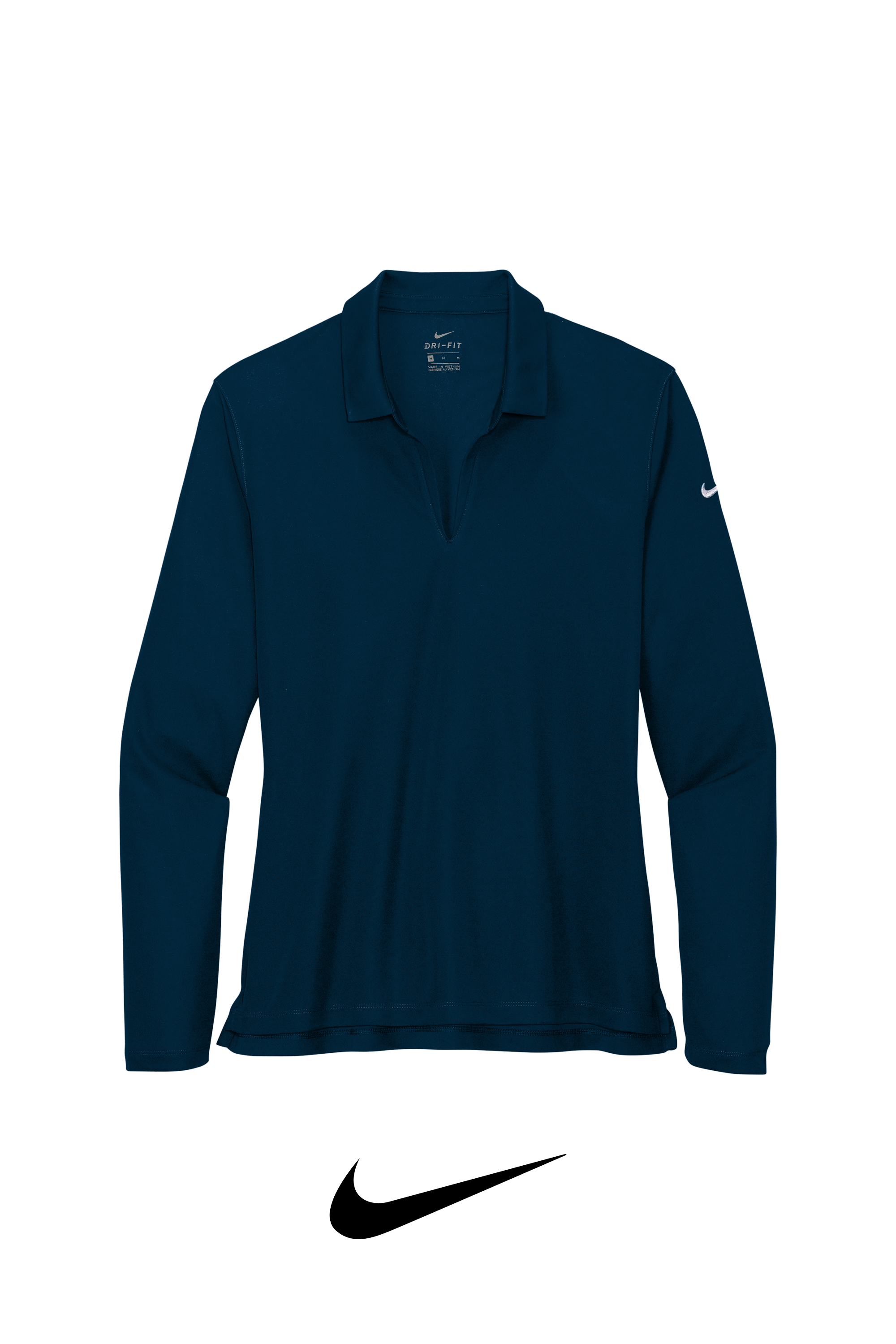 Nike Women's Dri-FIT Micro Pique 2.0 Long Sleeve Polo