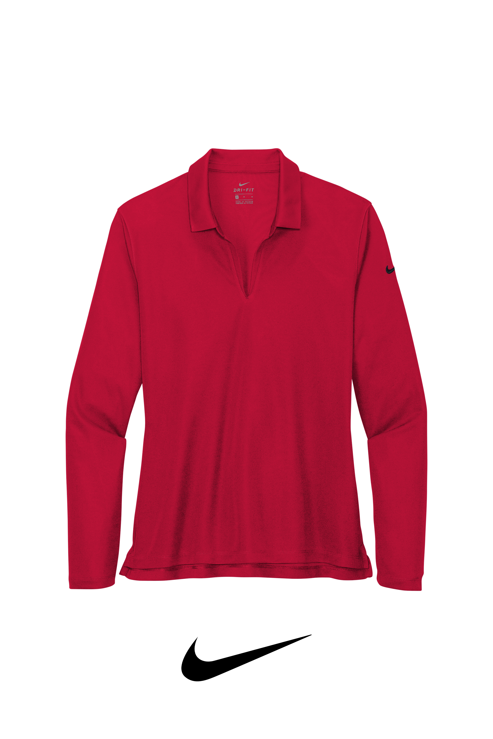 Nike Women's Dri-FIT Micro Pique 2.0 Long Sleeve Polo