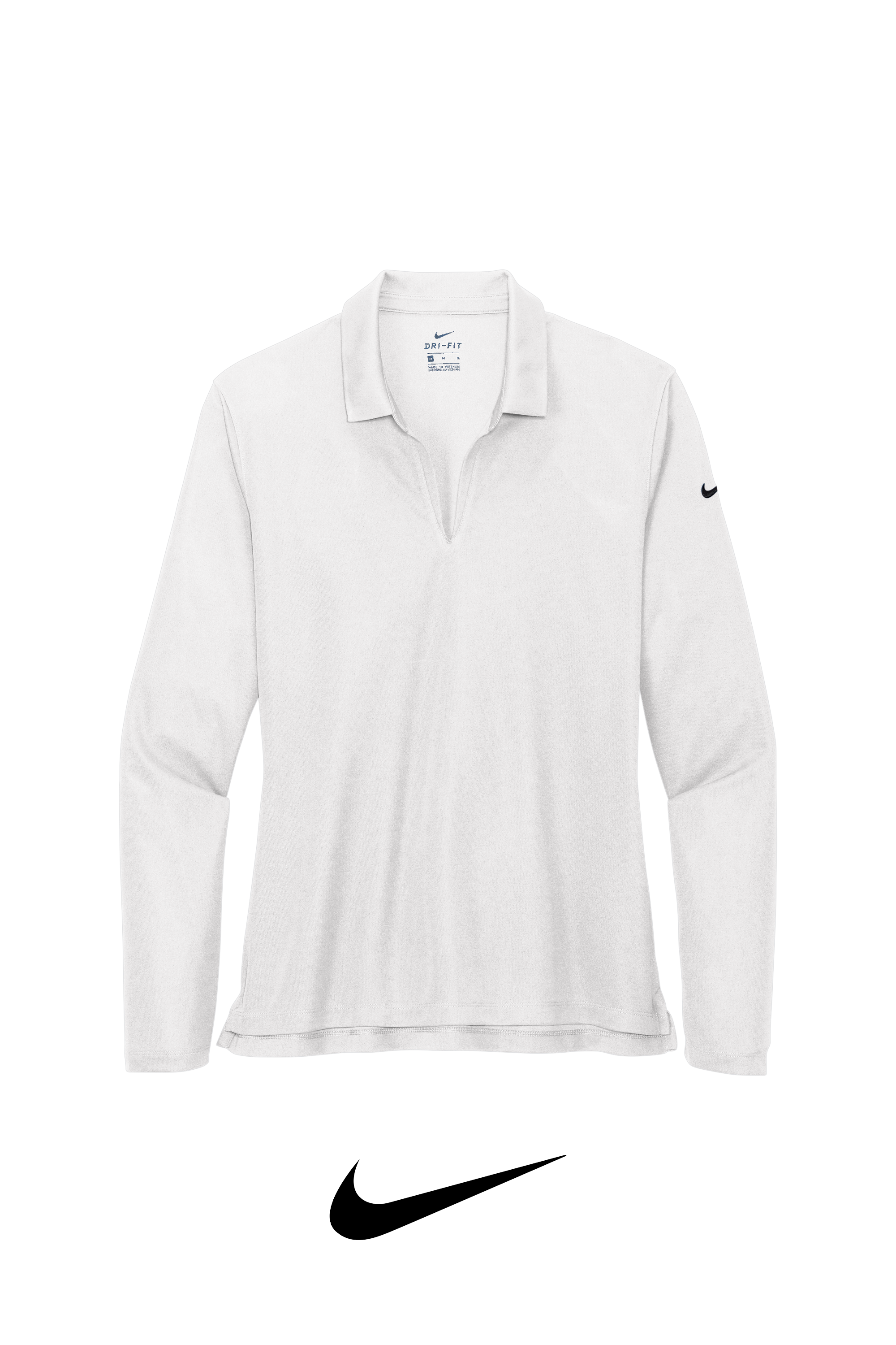 Nike Women's Dri-FIT Micro Pique 2.0 Long Sleeve Polo