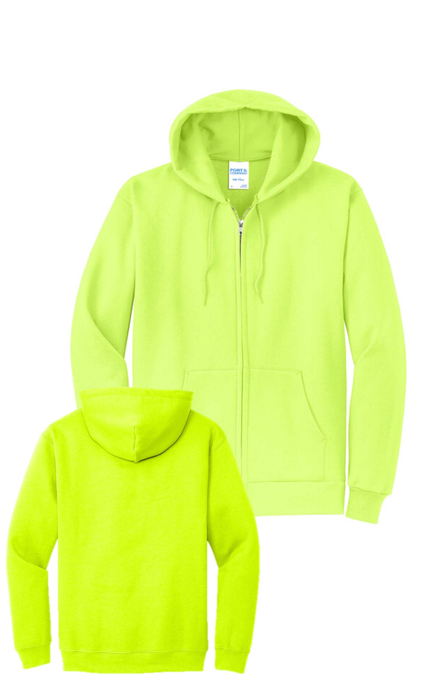 Port & Co™ Core Fleece Full-Zip Hooded Sweatshirt