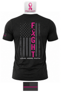Perfect Blend® CVC Tee Breast Cancer Awareness