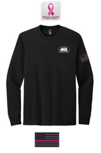 Perfect Blend® CVC Long Sleeve Tee Breast Cancer Awareness