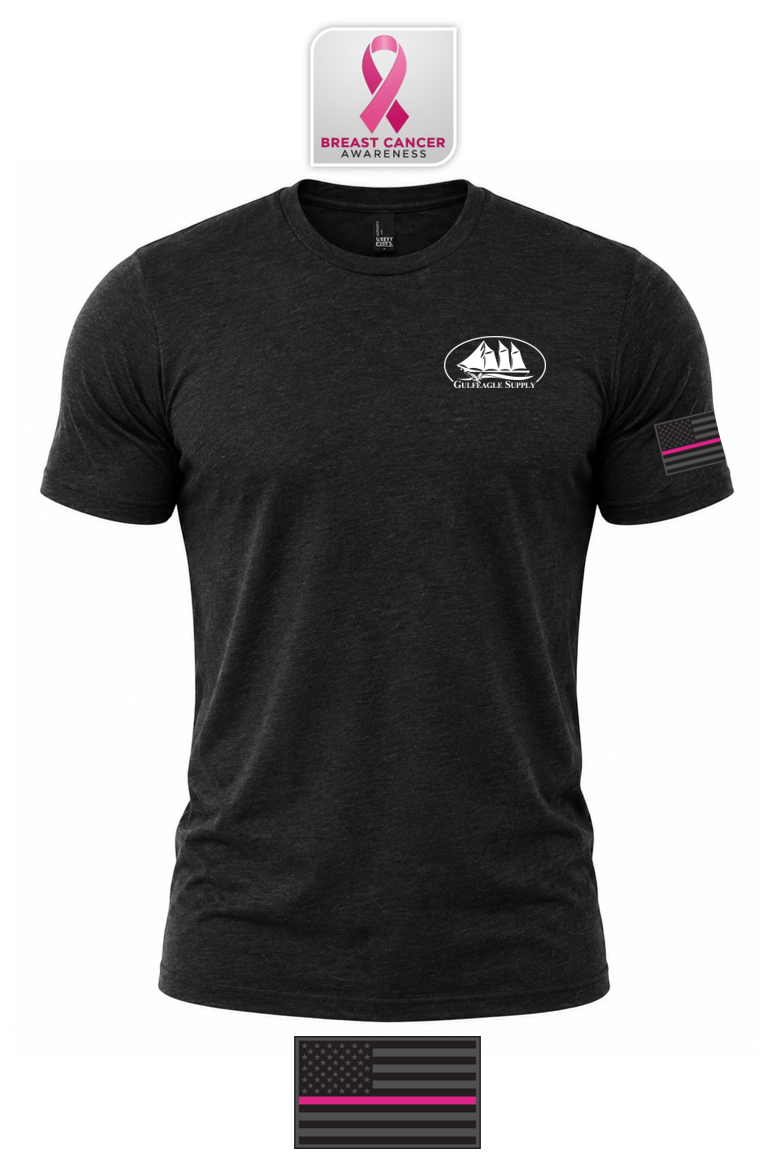 Perfect Blend® CVC Tee Breast Cancer Awareness