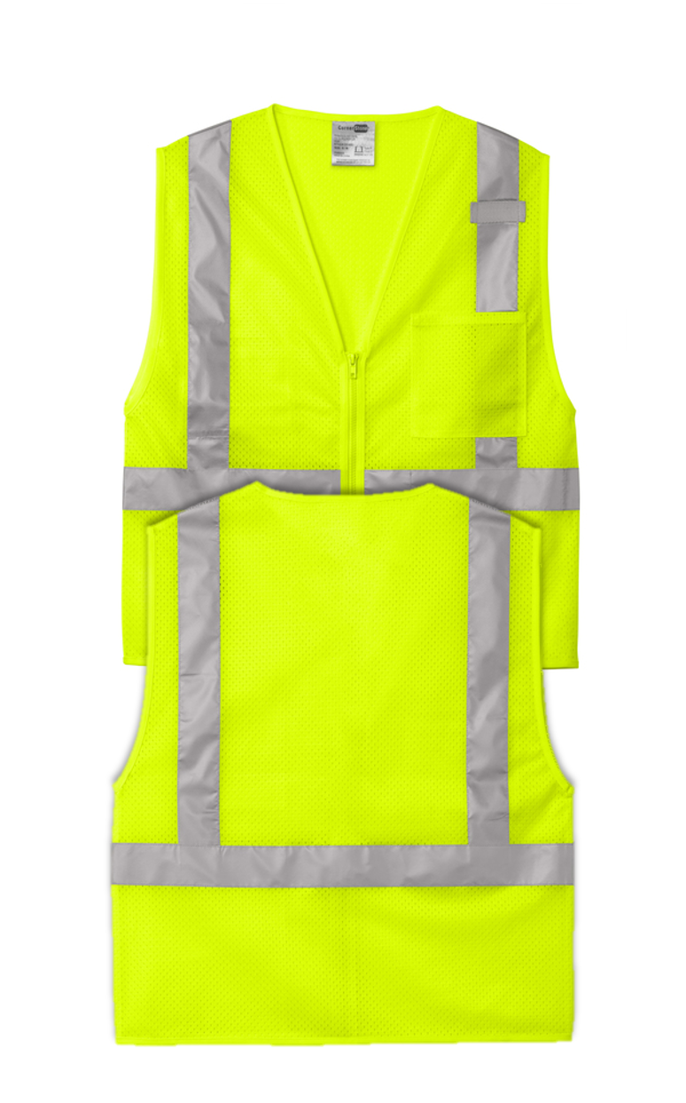 CornerStone® ANSI 107 Class 2 Mesh Zippered Vest