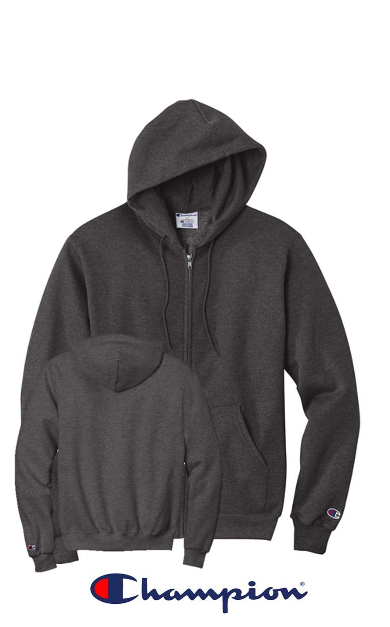 Champion® Powerblend® Full-Zip Hoodie