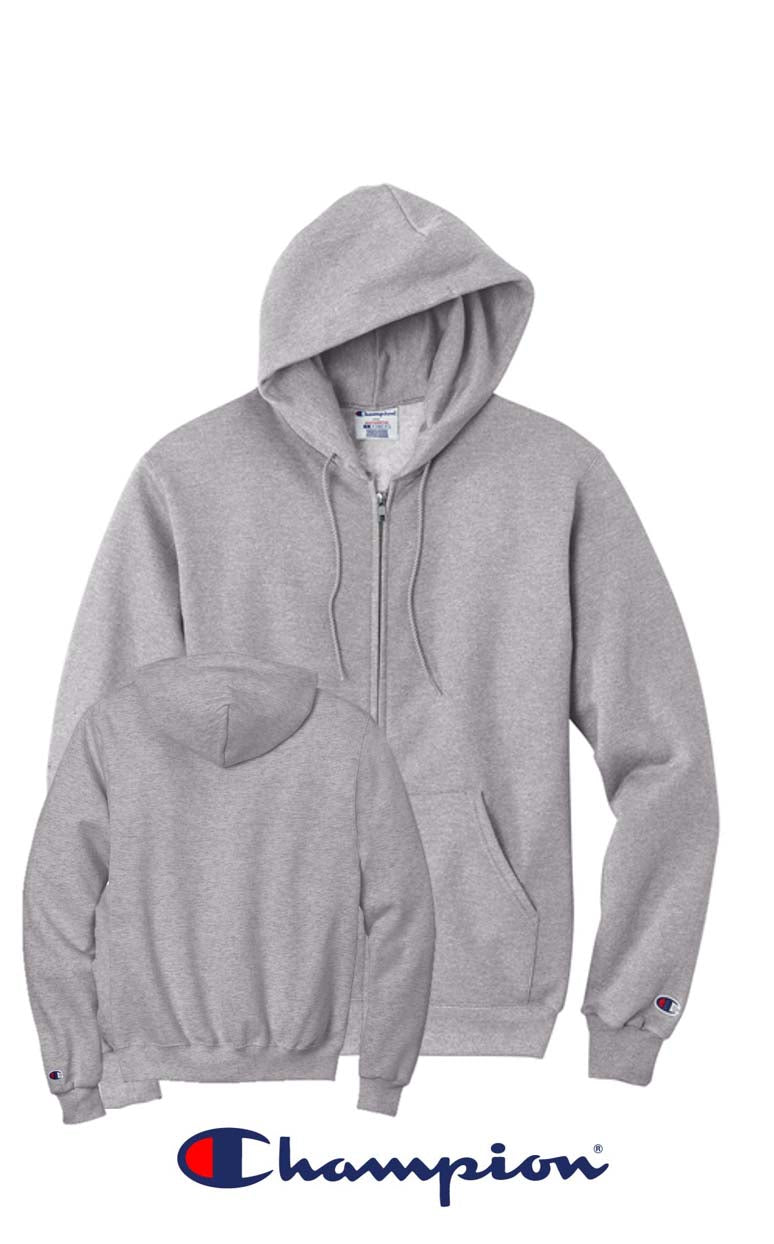 Champion® Powerblend® Full-Zip Hoodie