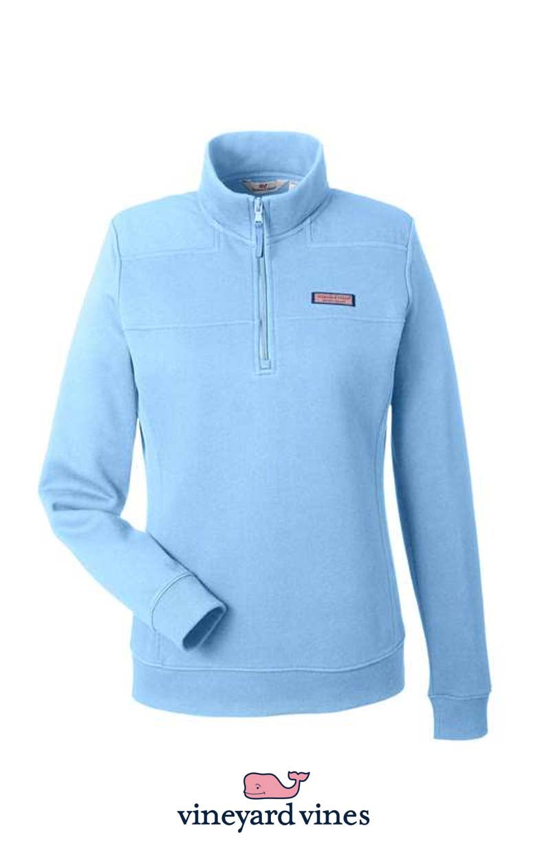 vineyard vines Women's Collegiate Shep Quarter-Zip Sweatshirt
