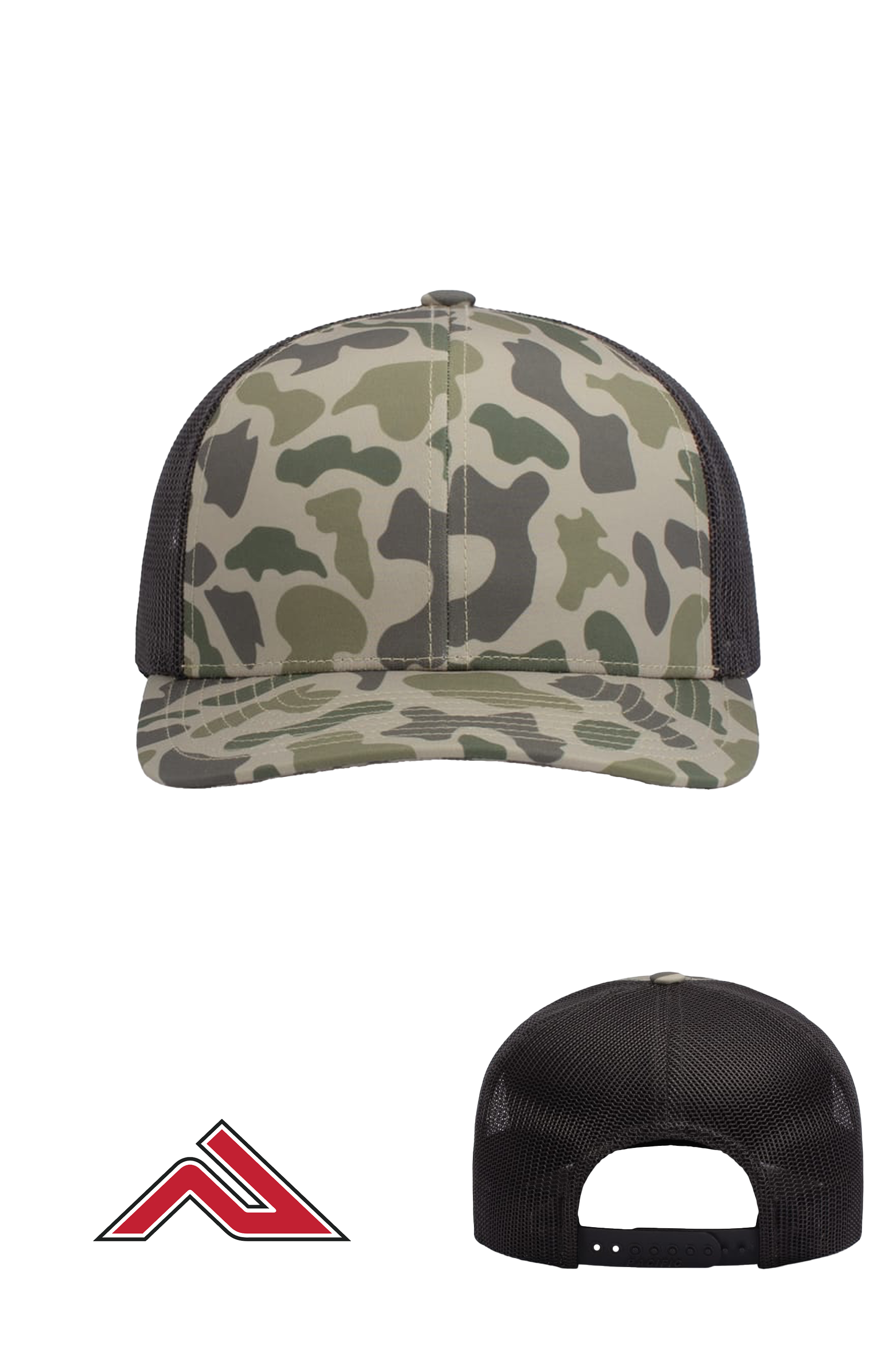 WEEKENDER DUCK CAMO TRUCKER SNAPBACK CAP