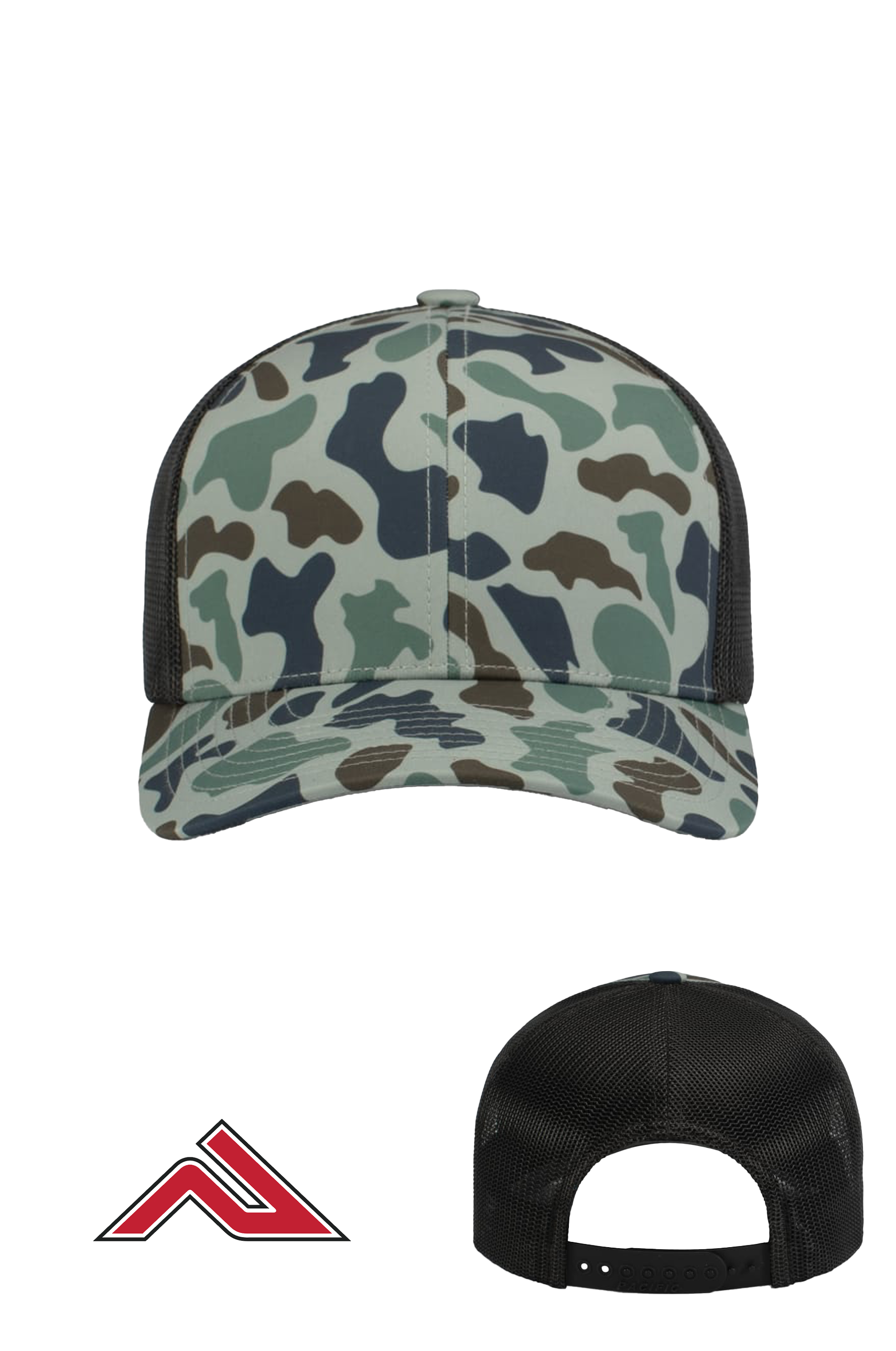 WEEKENDER DUCK CAMO TRUCKER SNAPBACK CAP