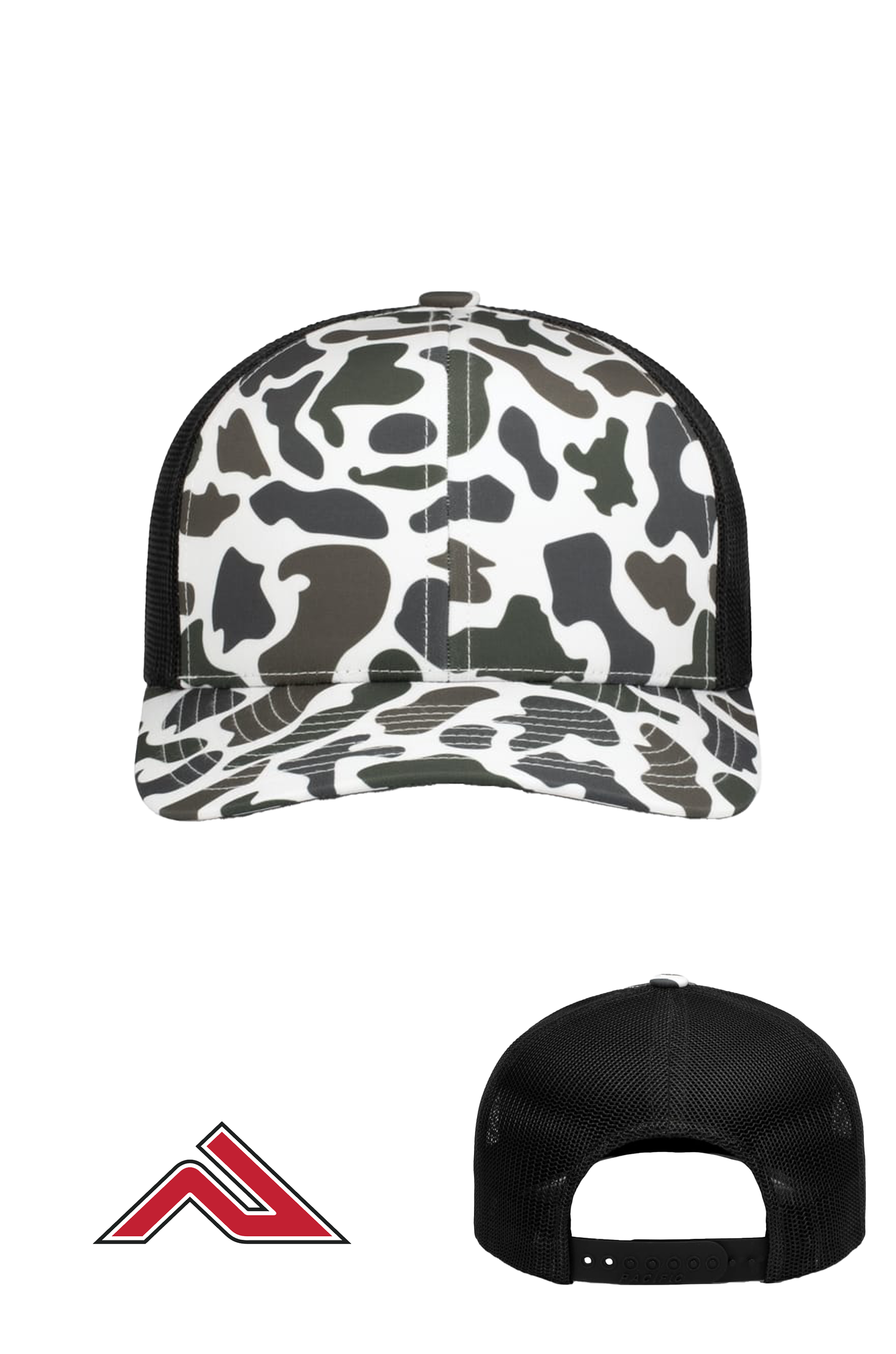 WEEKENDER DUCK CAMO TRUCKER SNAPBACK CAP
